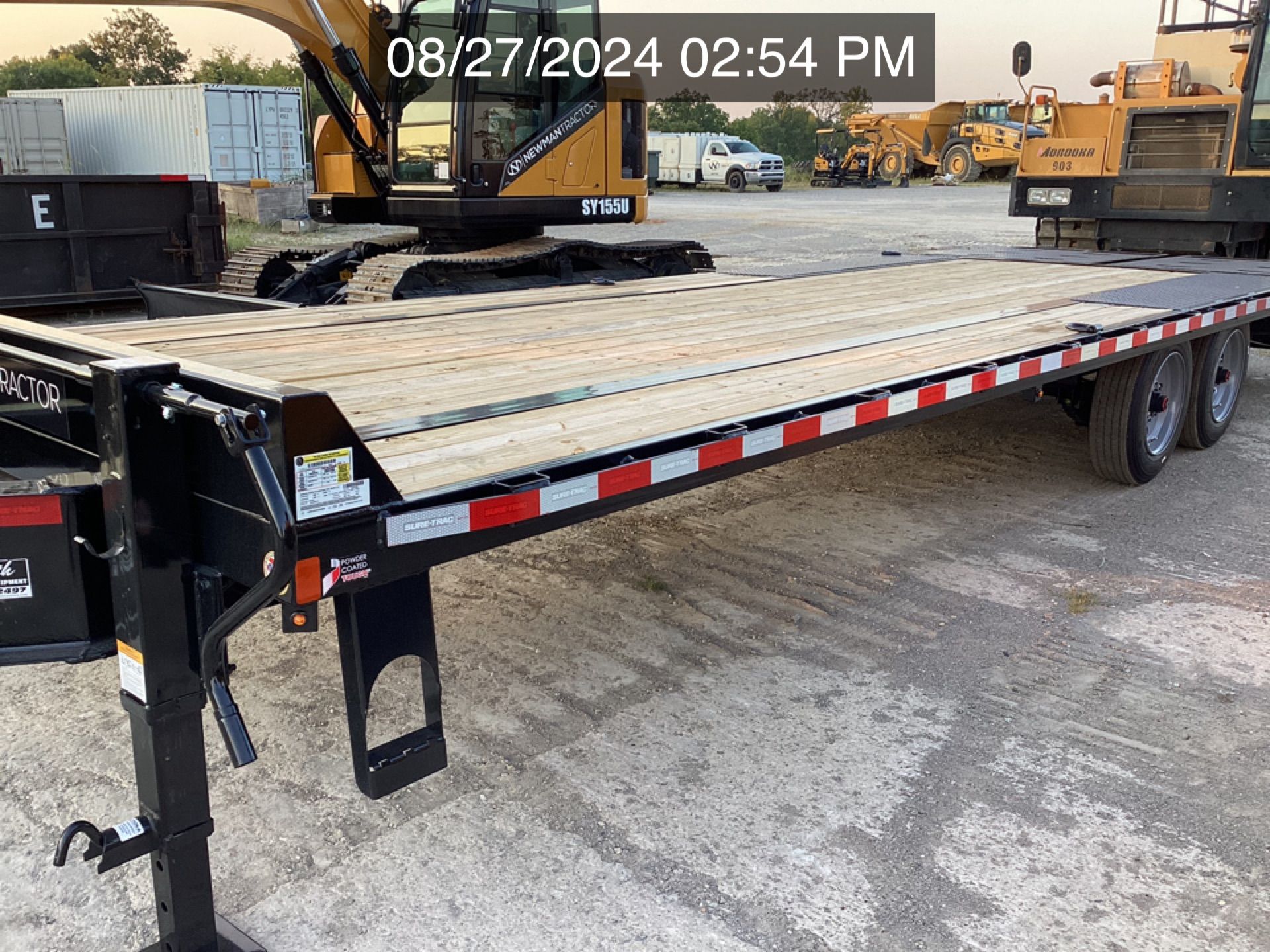 2024 SURE-TRAC 20' FLAT DECKOVER TRAILER Photo 1 Thumbnail