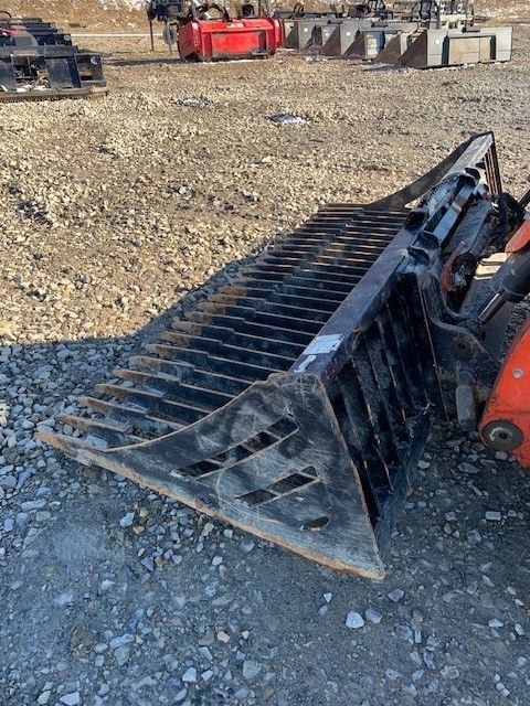 84" SKID STEER ROCK BUCKET Photo 1 Thumbnail