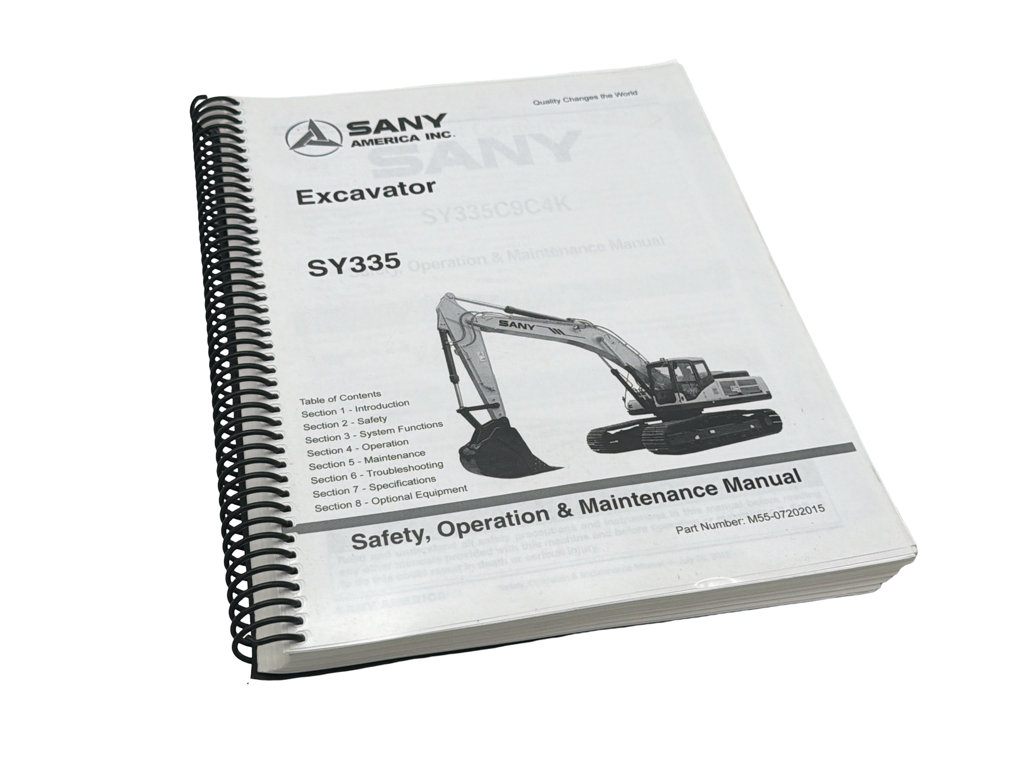 SY335 OPS MANUAL