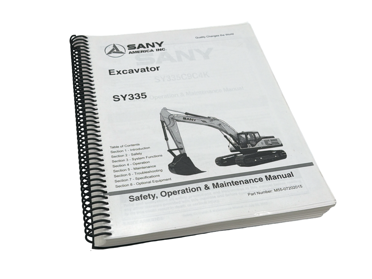 SY335 OPS MANUAL