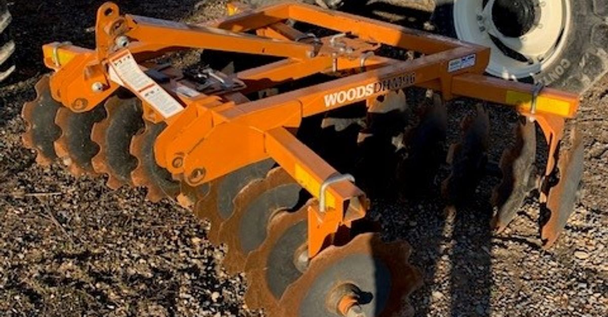 2022 8' WOODS DHM96 DISC Harrow For Sale | Newman Tractor