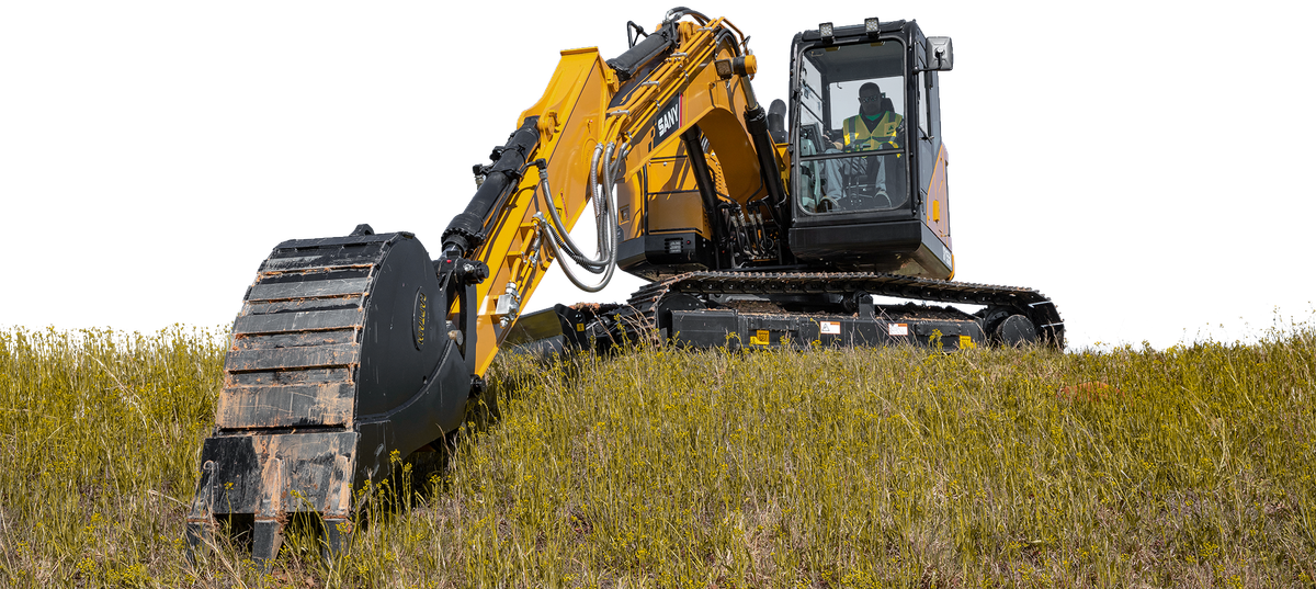 sany-155u-tech-specs-excavator-digging
