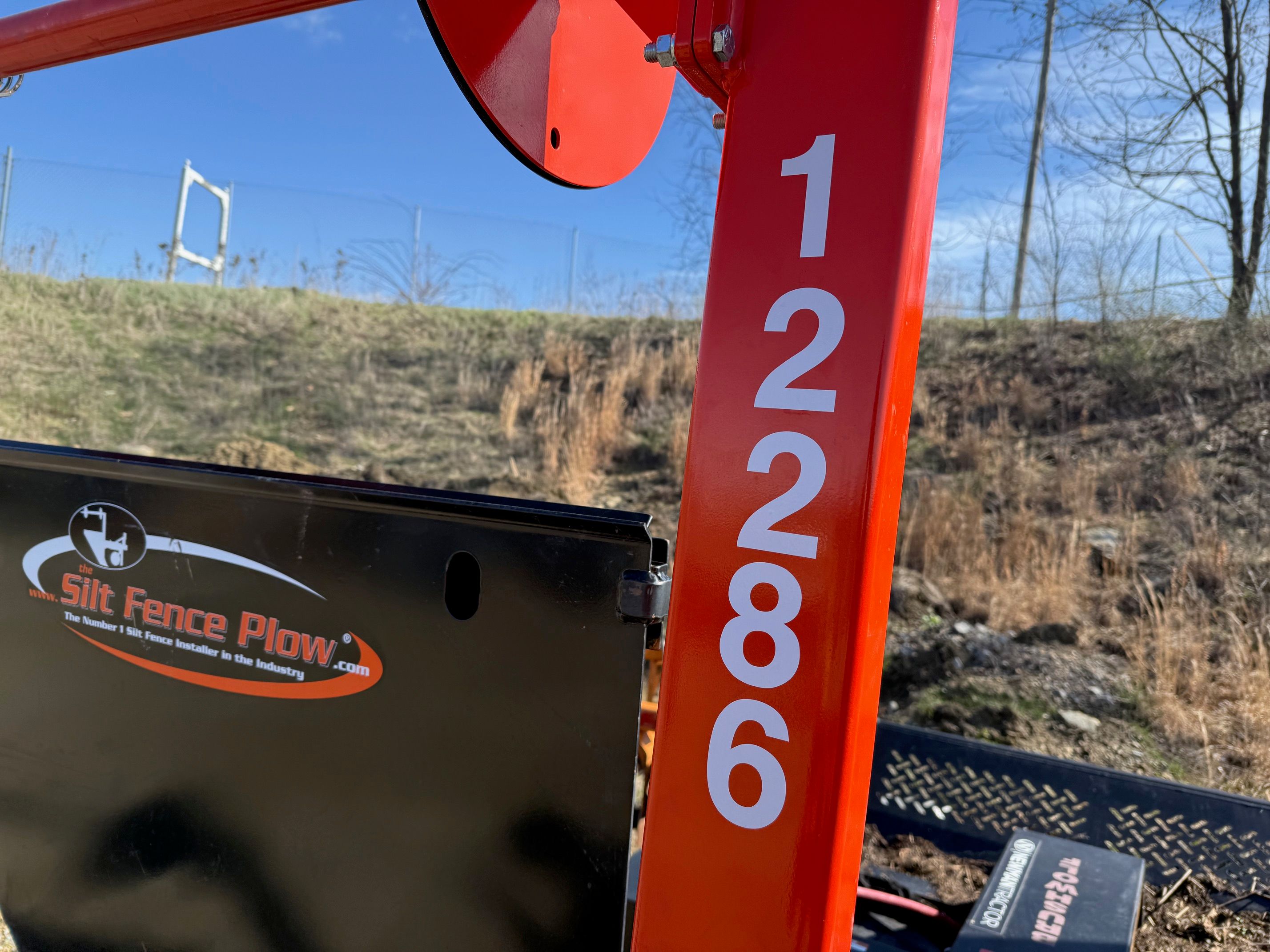 48" PUSH PULL SILT FENCE PLOW FOR SKID STEER Photo 6 Thumbnail