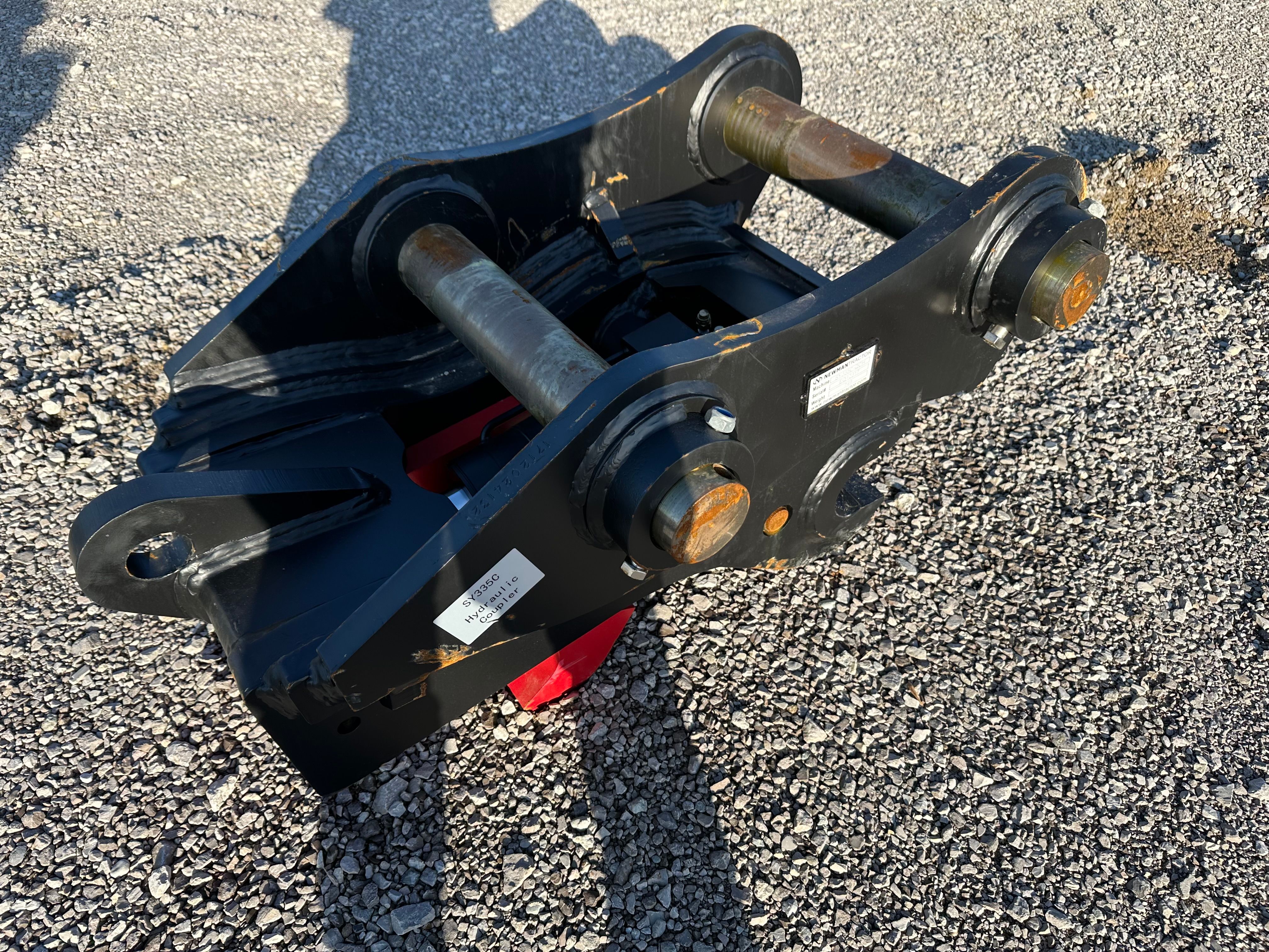 HYDRAULIC COUPLER FOR NEW MODEL SY335C Photo 1 Thumbnail
