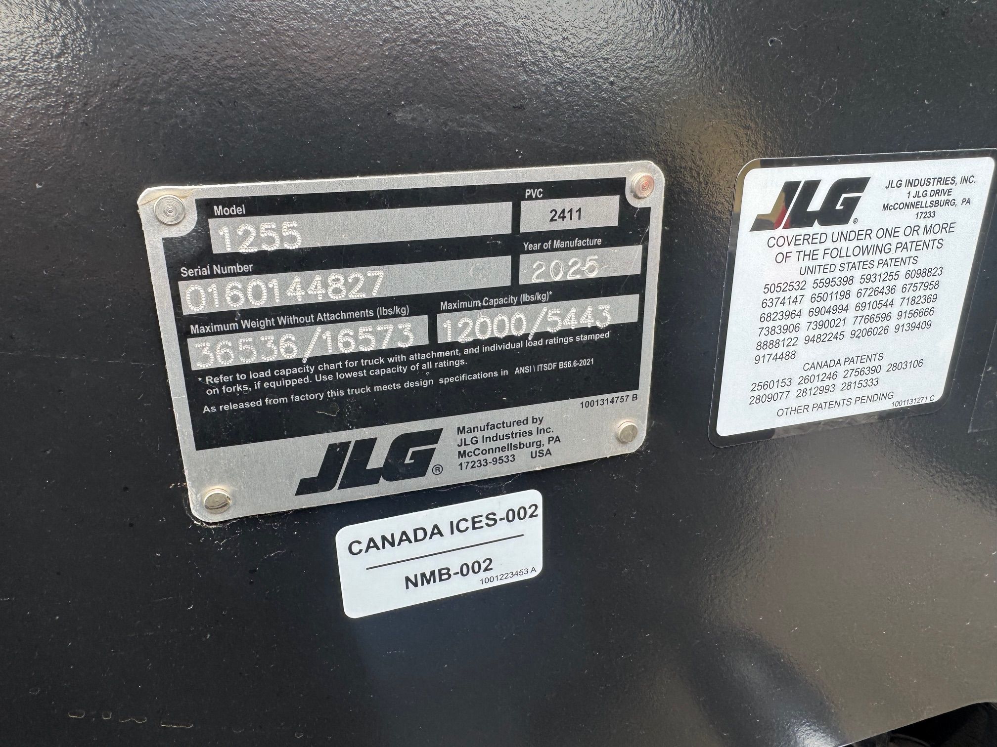 2025 JLG 1255 Photo 7 Thumbnail