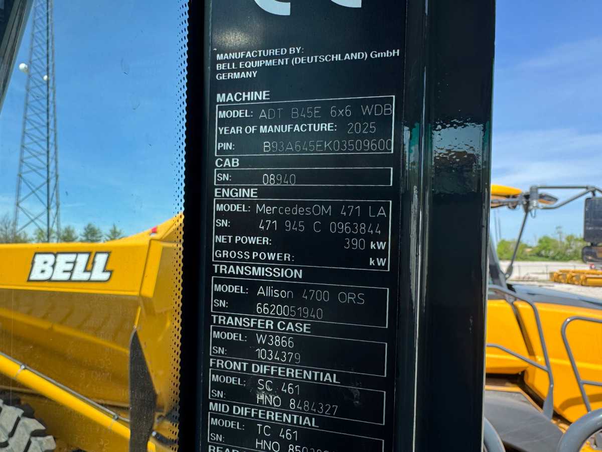 2025 BELL B45E Photo 1