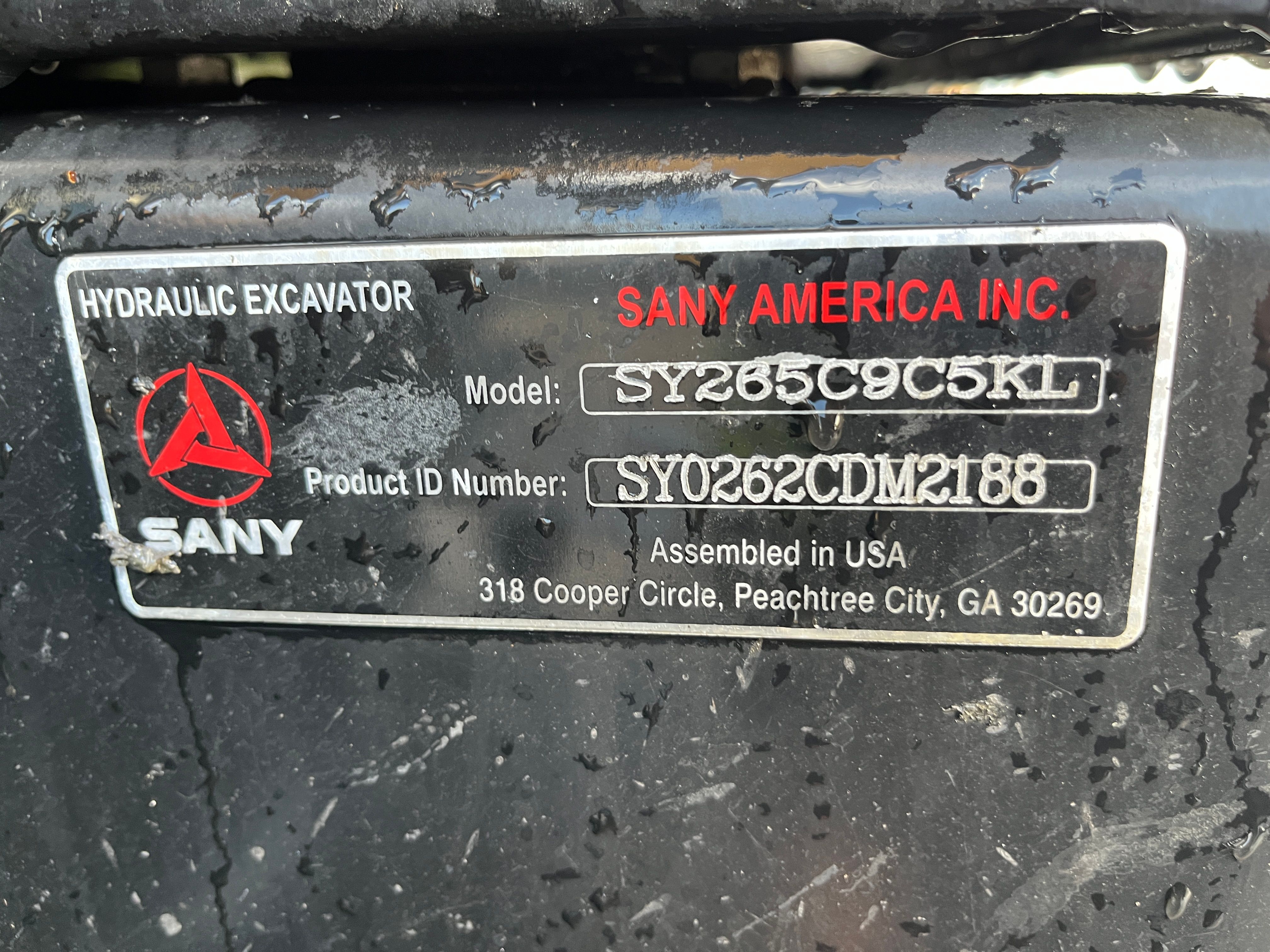 2023 SANY SY265C LR Photo 11 Thumbnail