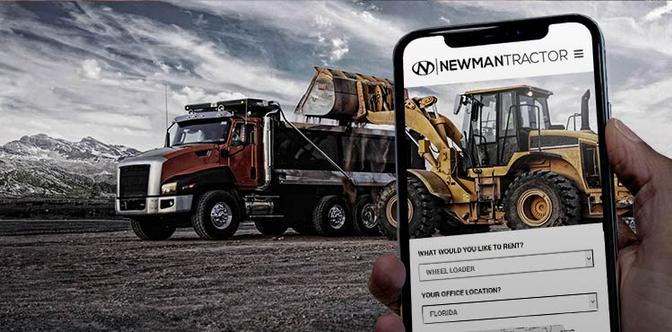 CONSTRUCTION EQUIPMENT RENTAL QUOTE TOOL AT NEWMANTRACTOR.COM 