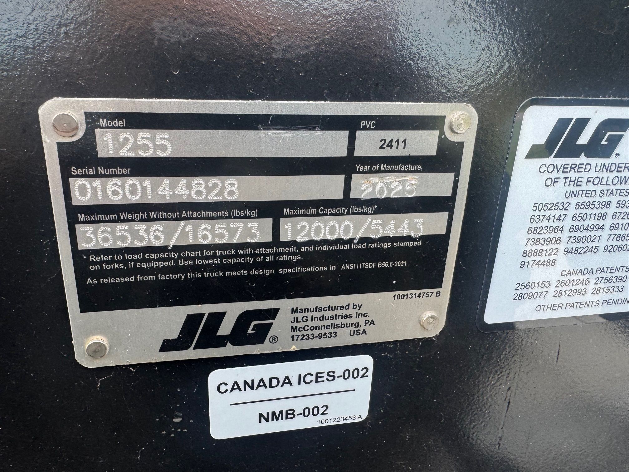 2025 JLG 1255 Photo 7 Thumbnail