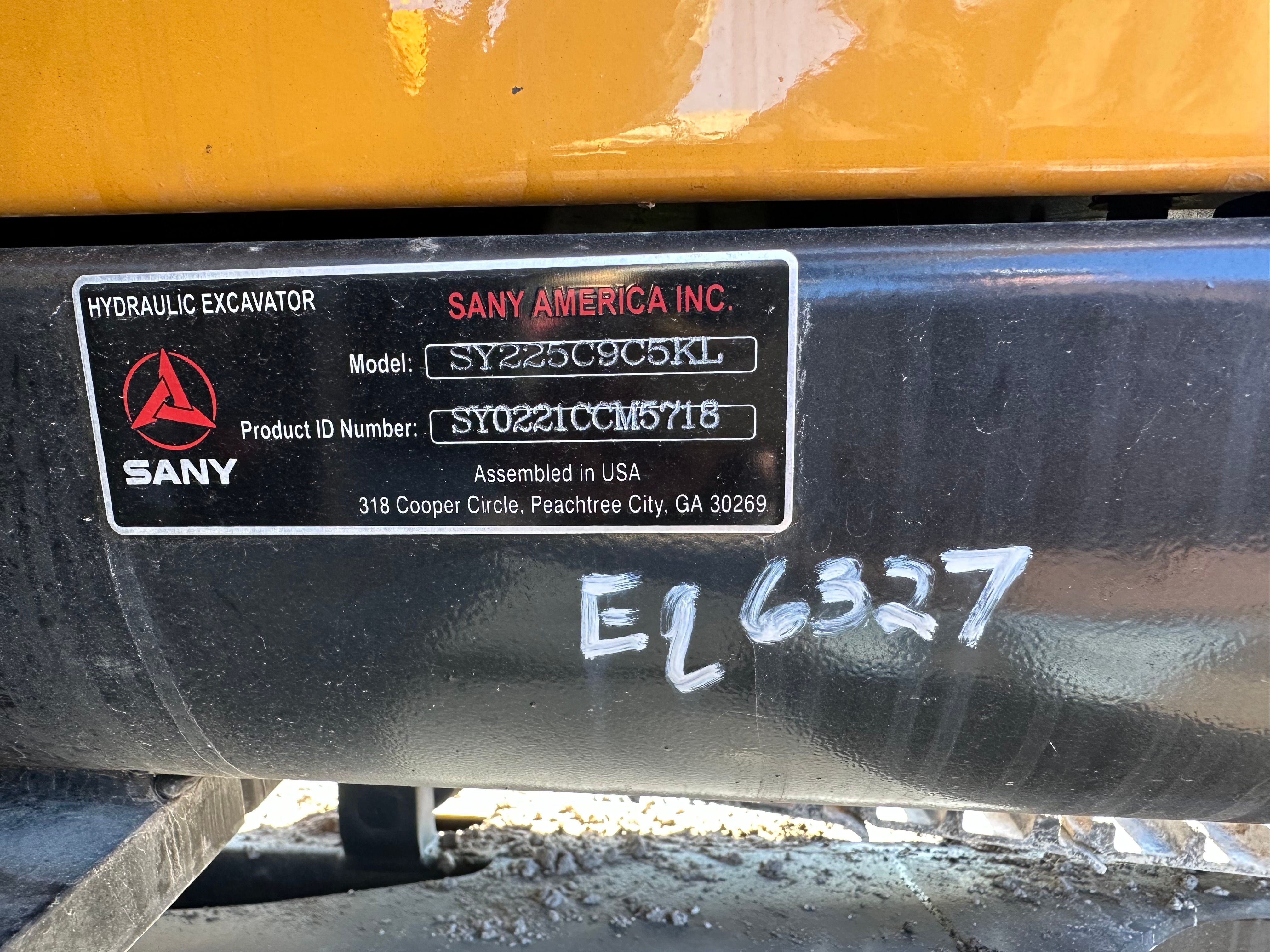 2022 SANY SY225C Photo 11 Thumbnail