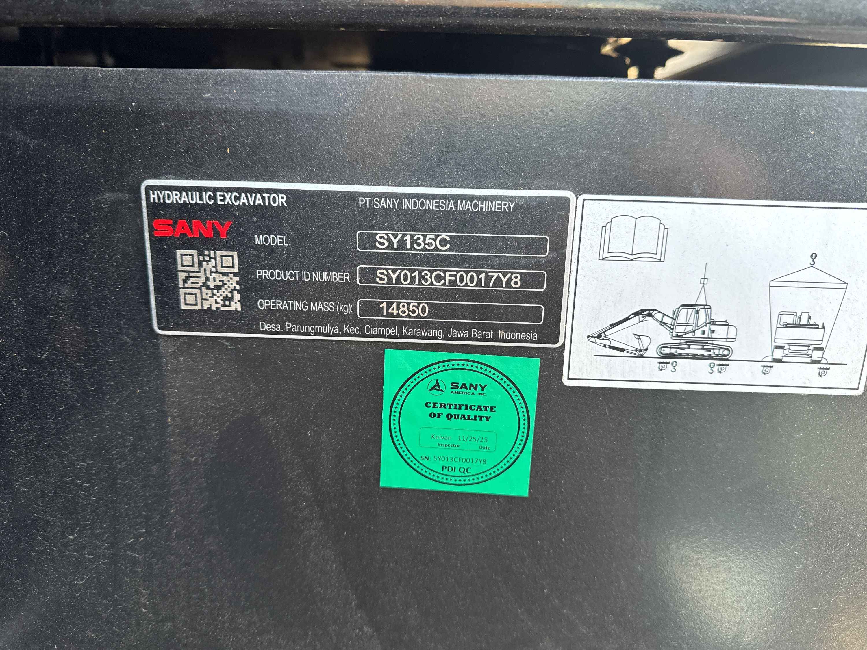 2025 SANY SY135C Photo 20 Thumbnail