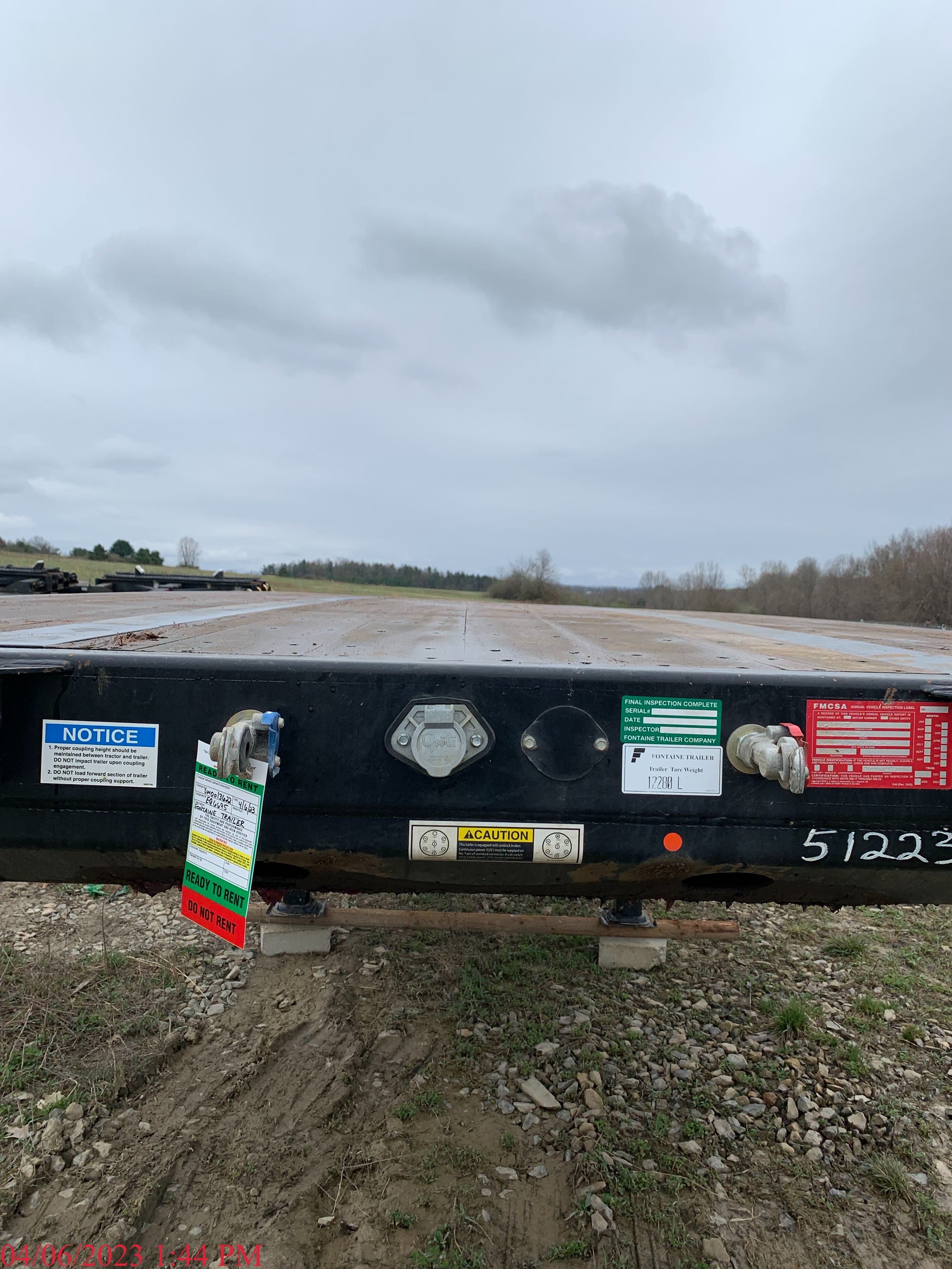 2023 FONTAINE VELOCITY FLAT TRAILER 53SST Photo 15 Thumbnail