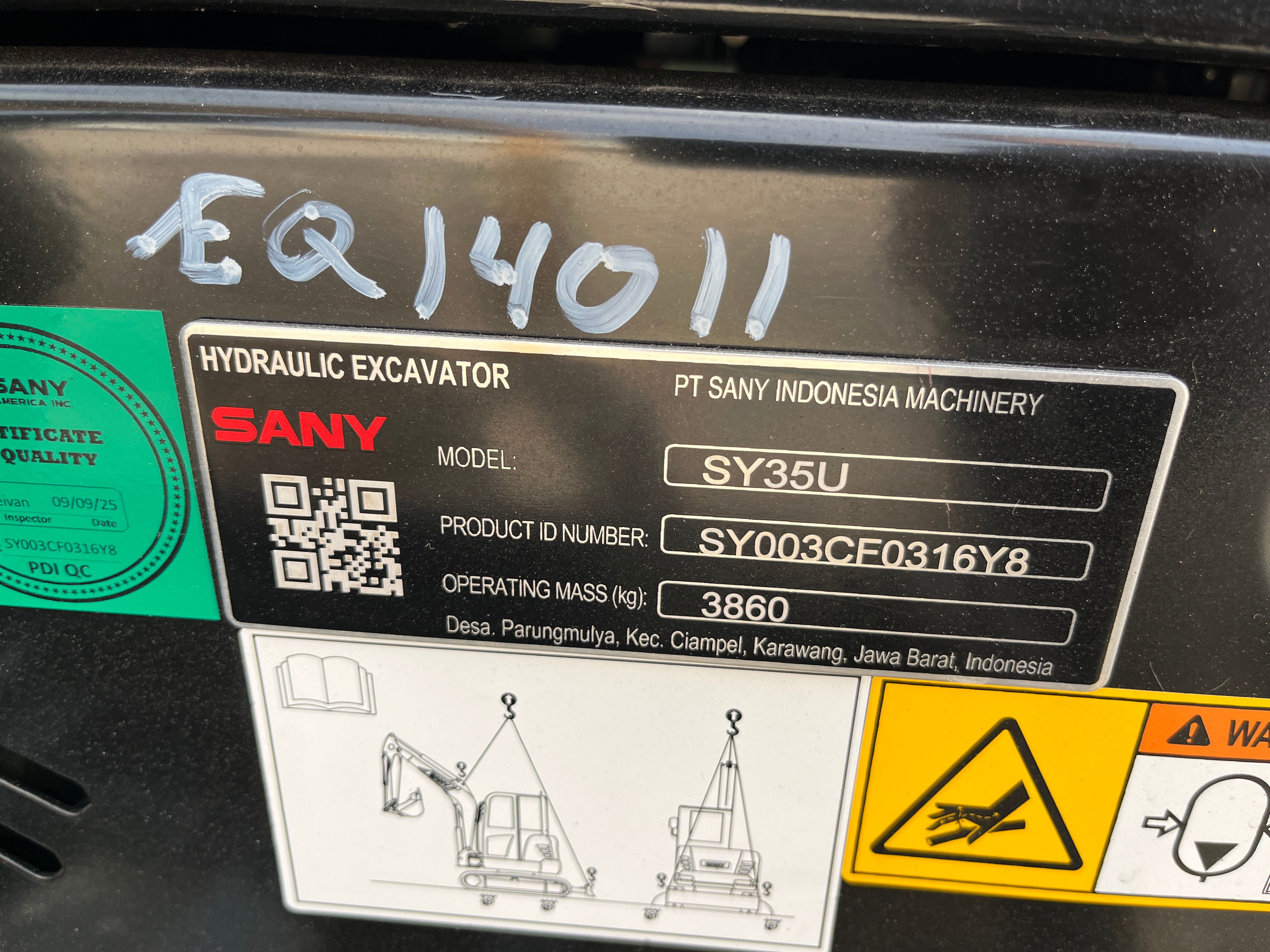 2025 SANY SY35U-CABA Photo 9 Thumbnail