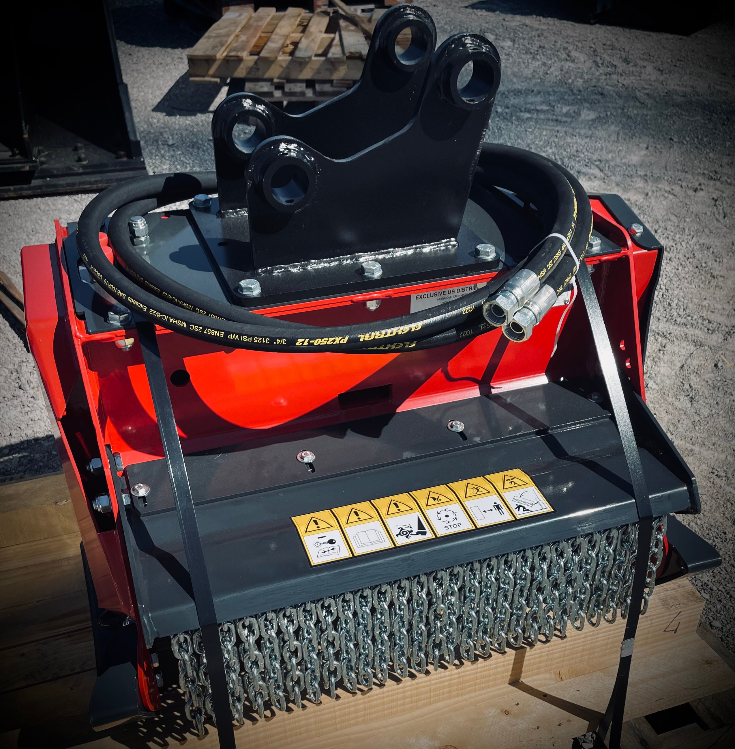 27" FORESTRY MULCHER FOR SY50U Photo 1 Thumbnail