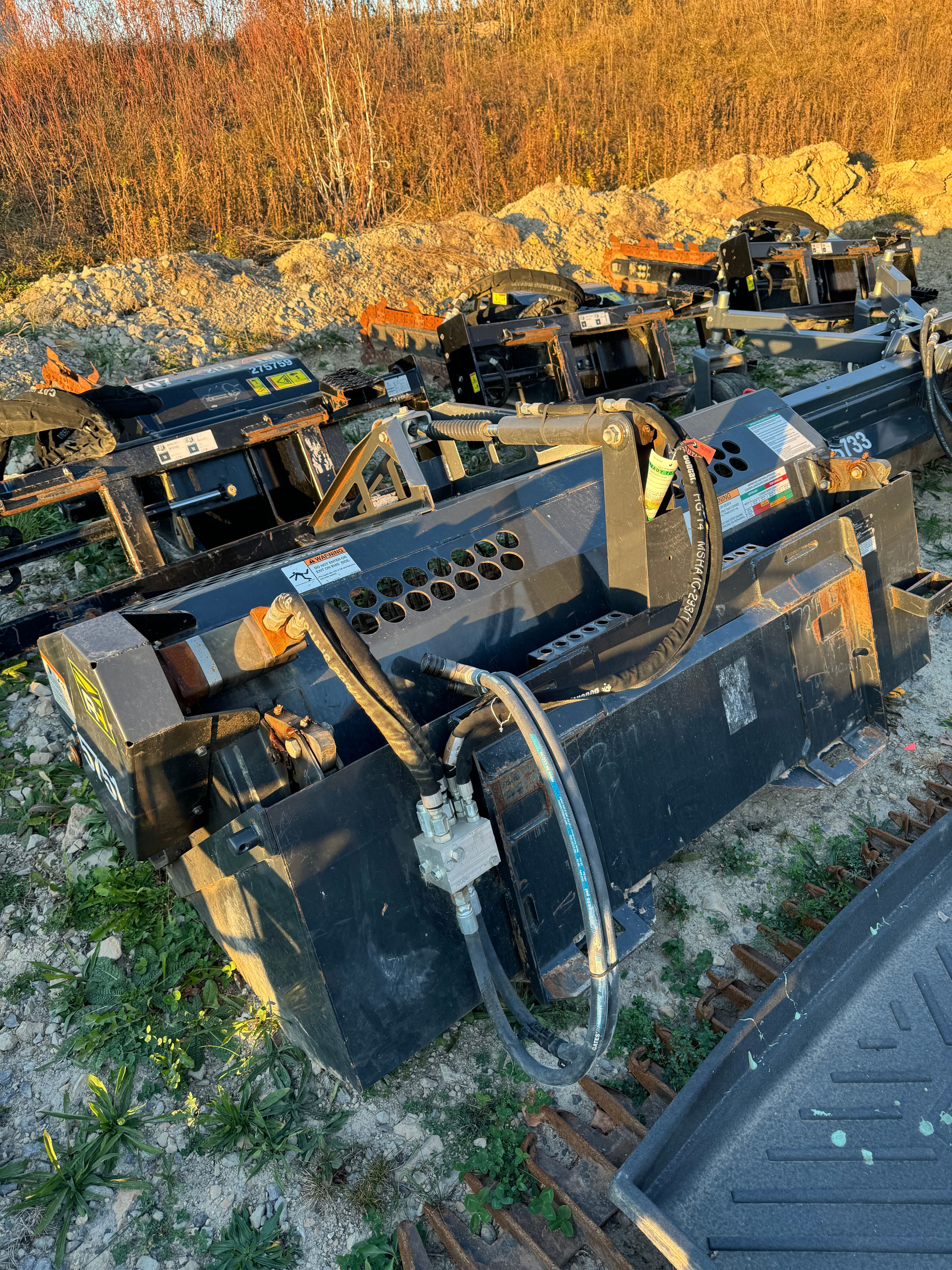 2022 ROCKHOUND 72" SKID STEER RAKE Photo 2 Thumbnail