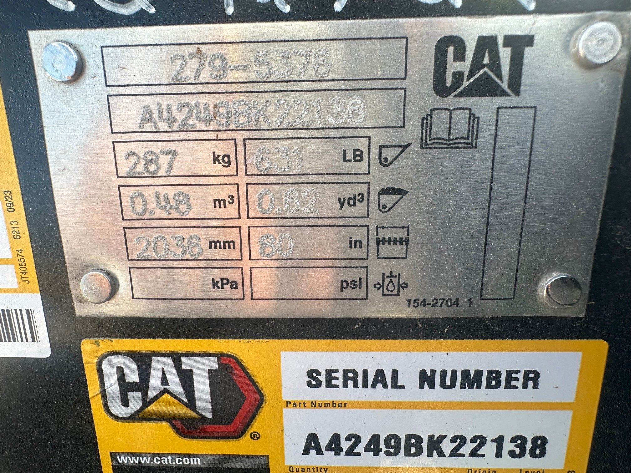 2024 CAT 299D3 Photo 8 Thumbnail