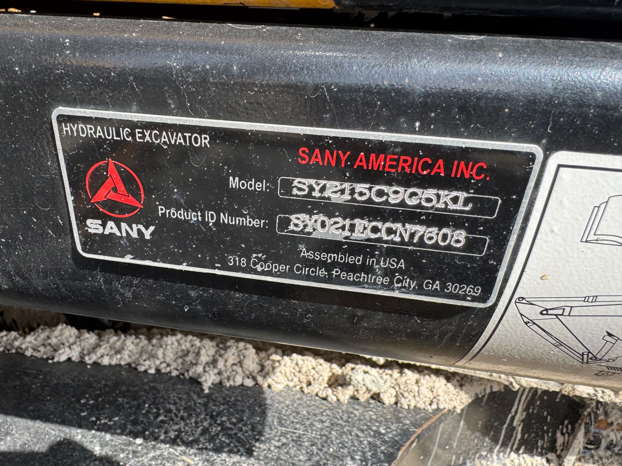 2022 SANY SY215C Photo 7 Thumbnail