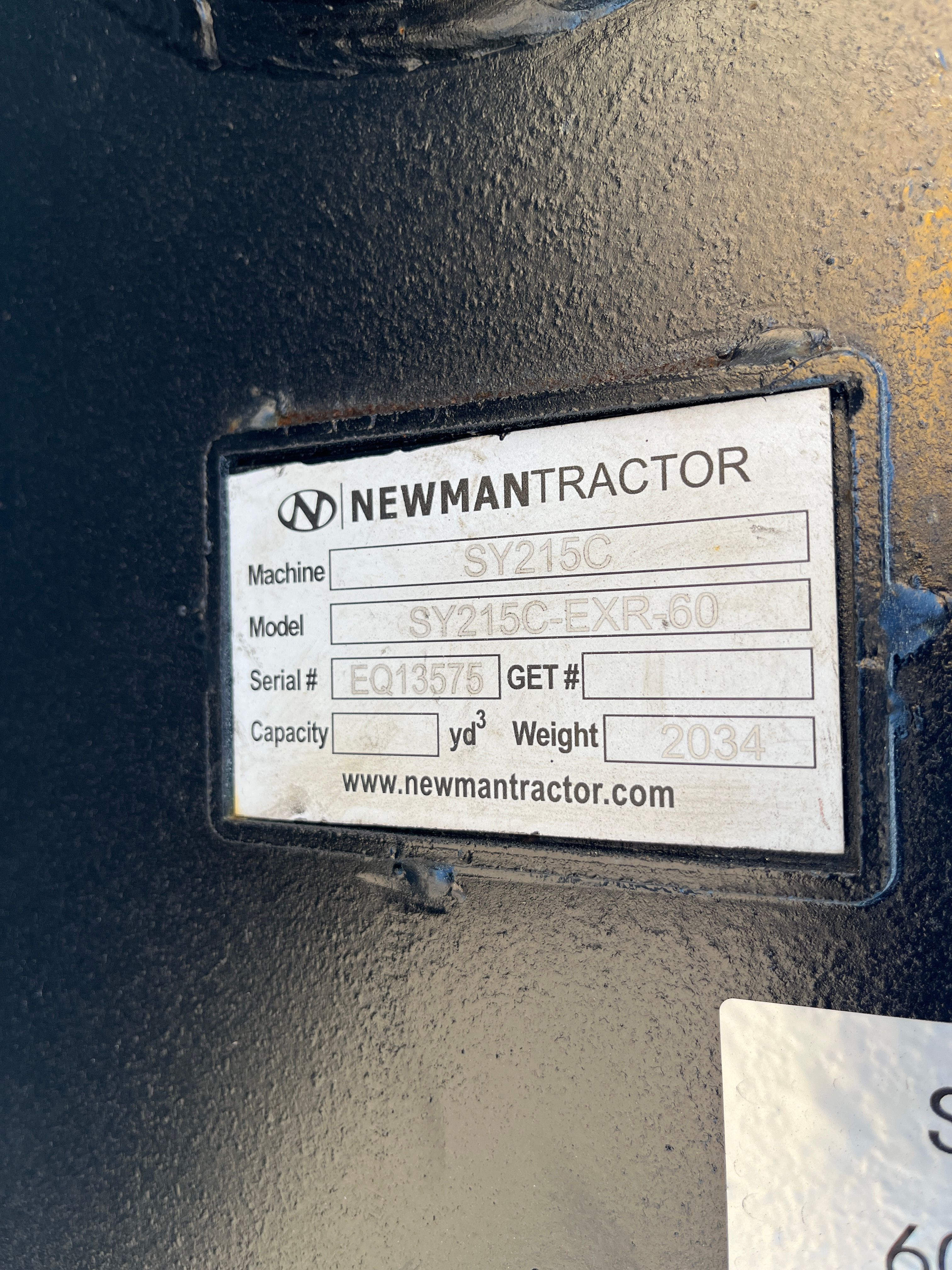 60" ROOT RAKE FOR SY215C Photo 3 Thumbnail