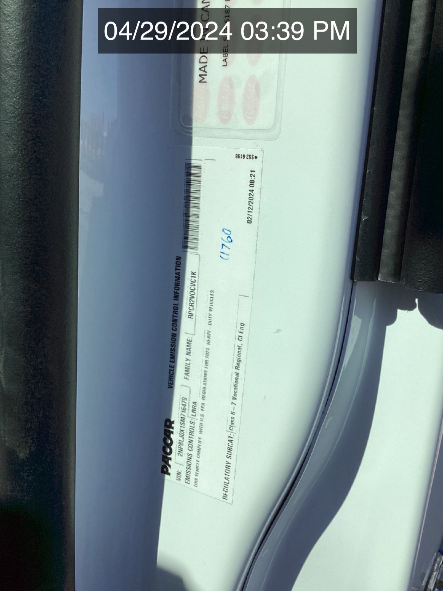 2025 PETERBILT 548 WATER Photo 10 Thumbnail