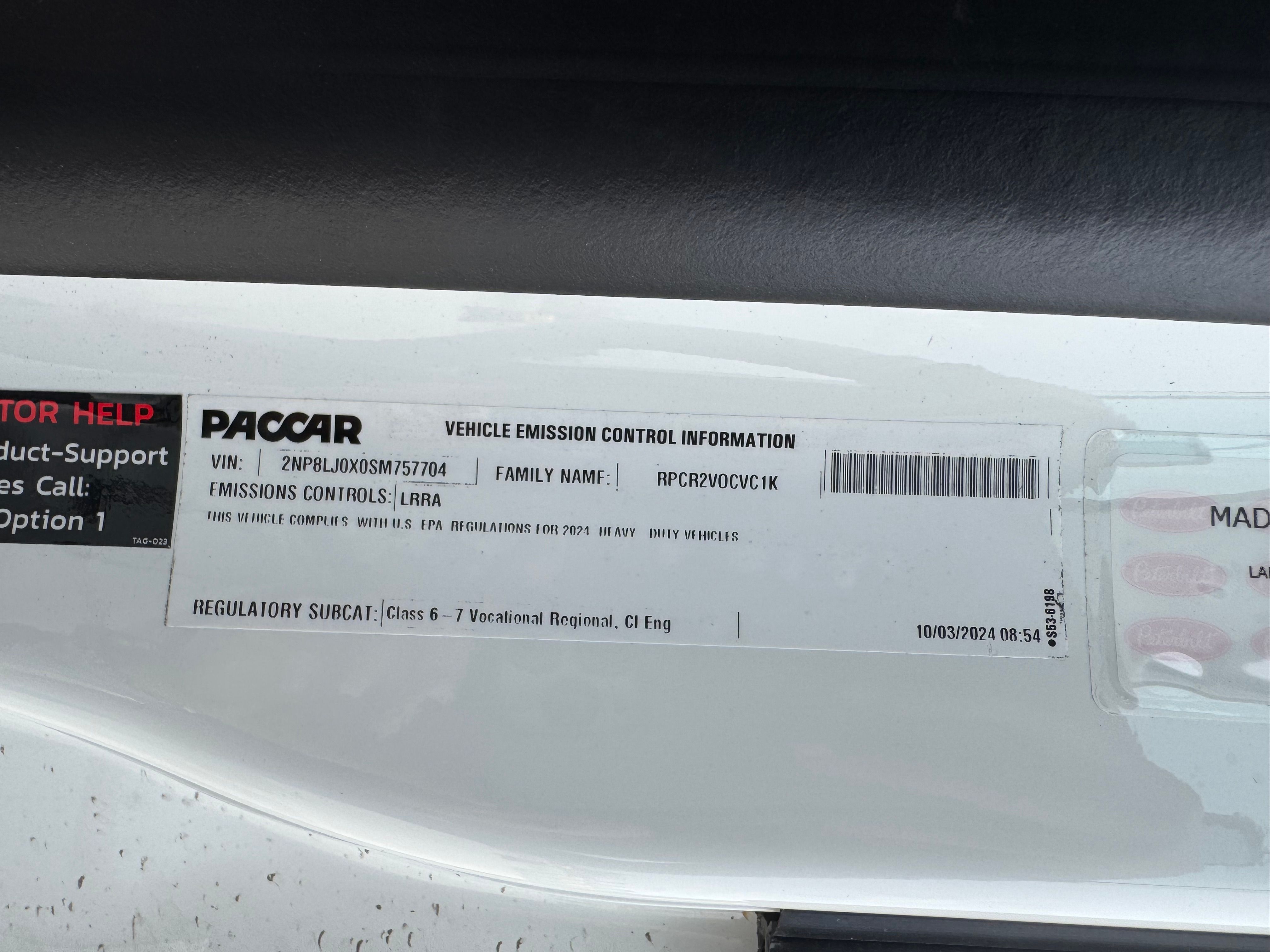 2025 PETERBILT 548 WATER Photo 1 Thumbnail