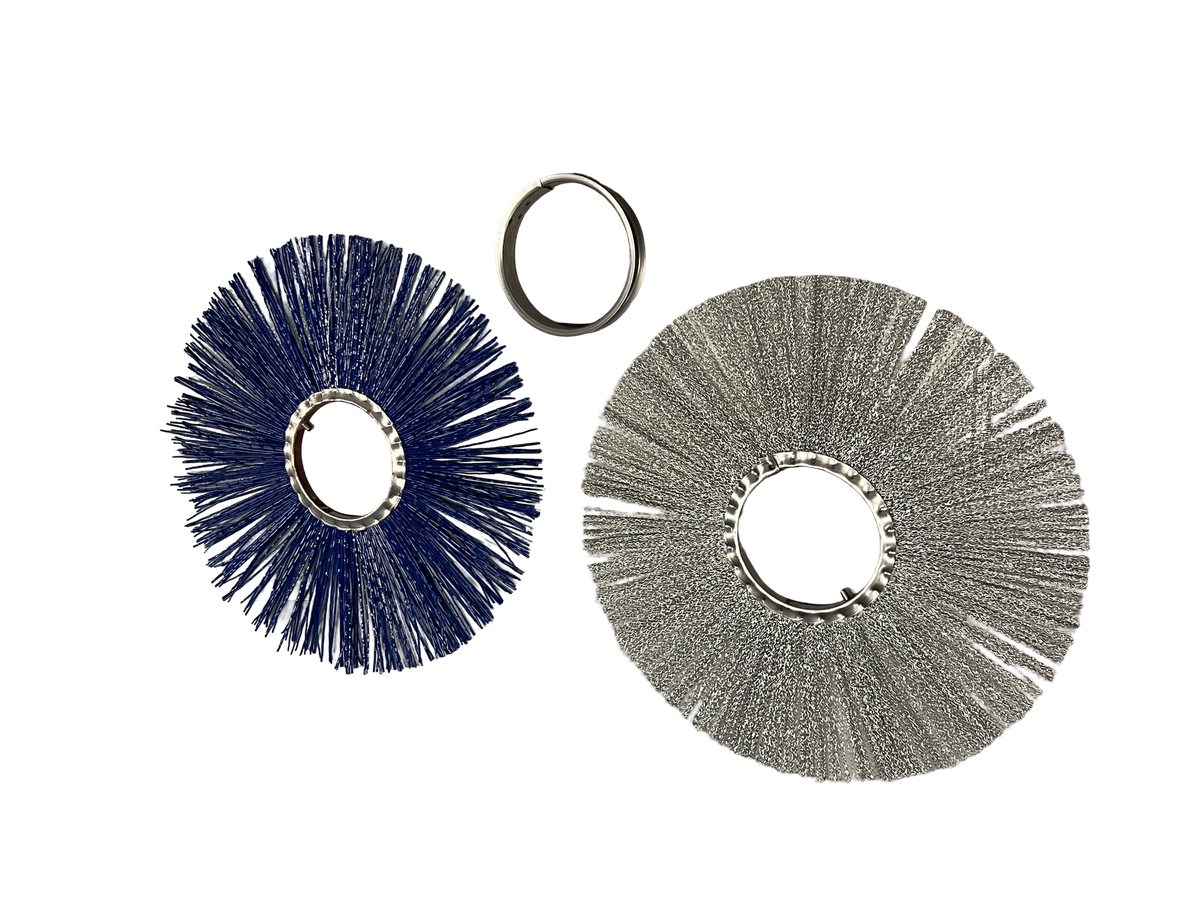 BRUSHES 1/2 POLY/1/2 WIRE