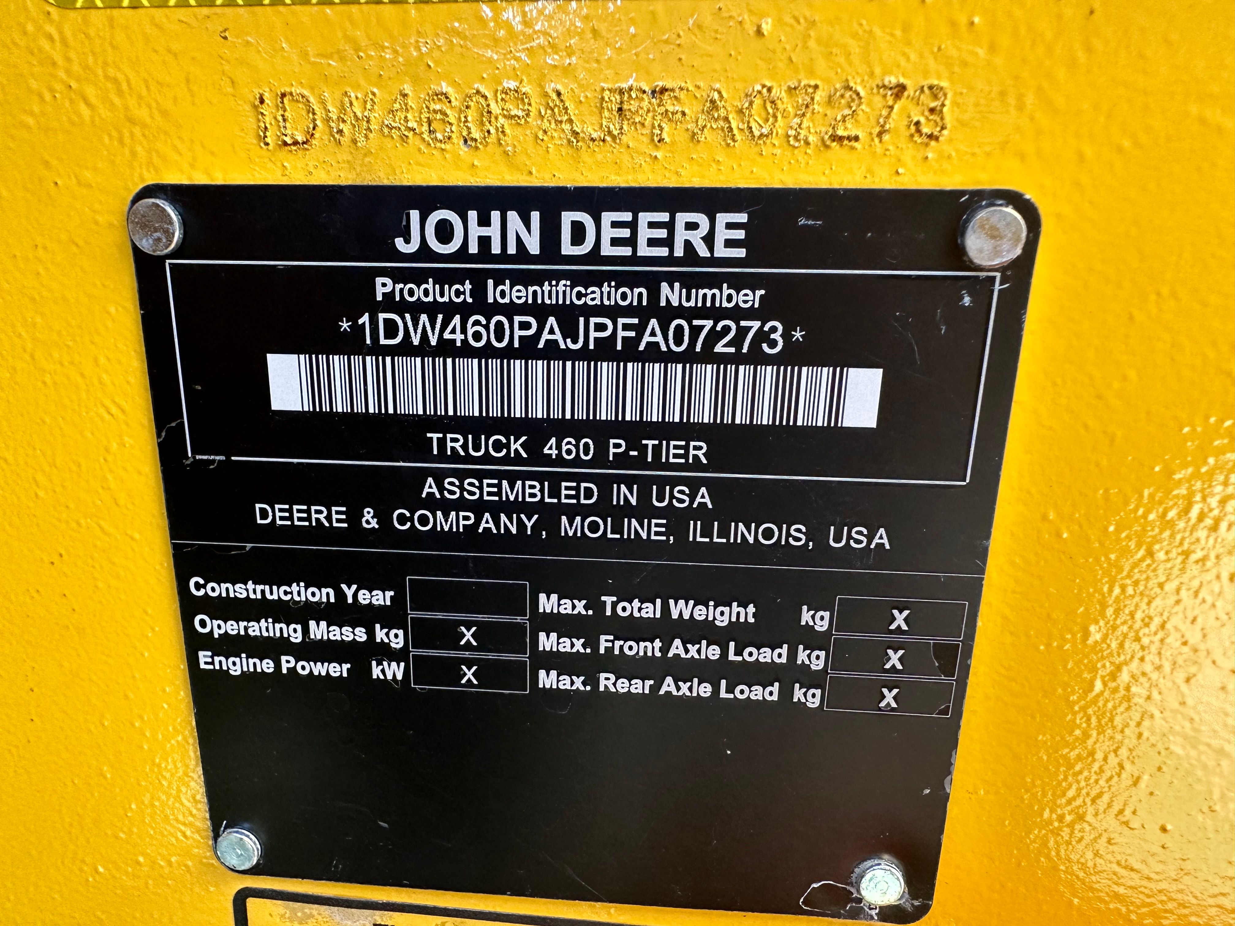 2023 JOHN DEERE 460P Photo 17 Thumbnail