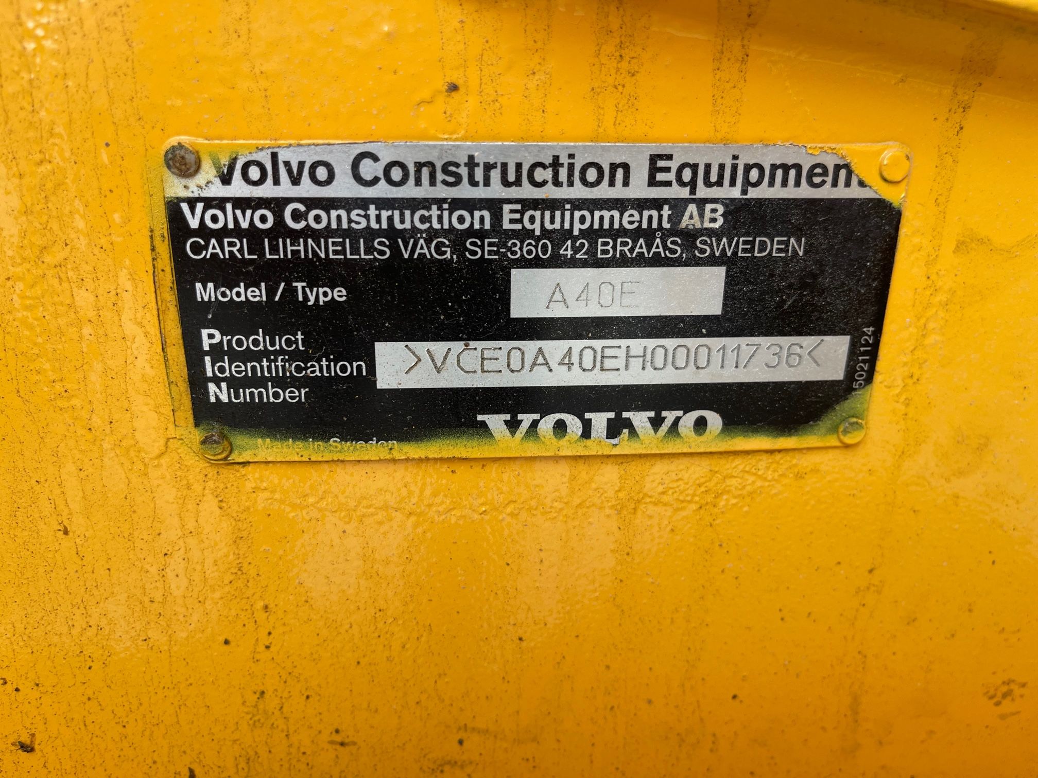 2008 VOLVO A40E Photo 8 Thumbnail