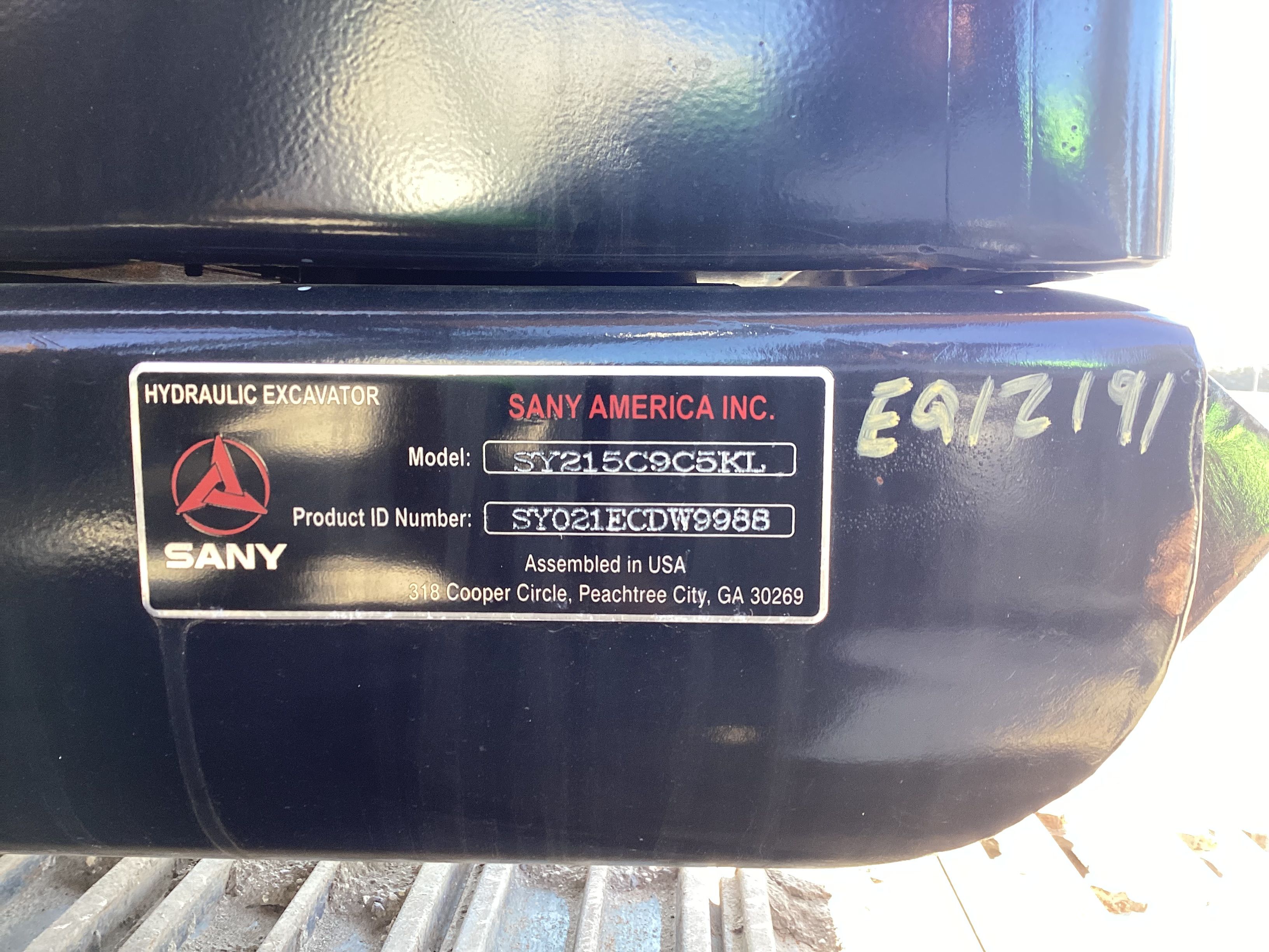 2024 SANY SY215C Photo 11 Thumbnail