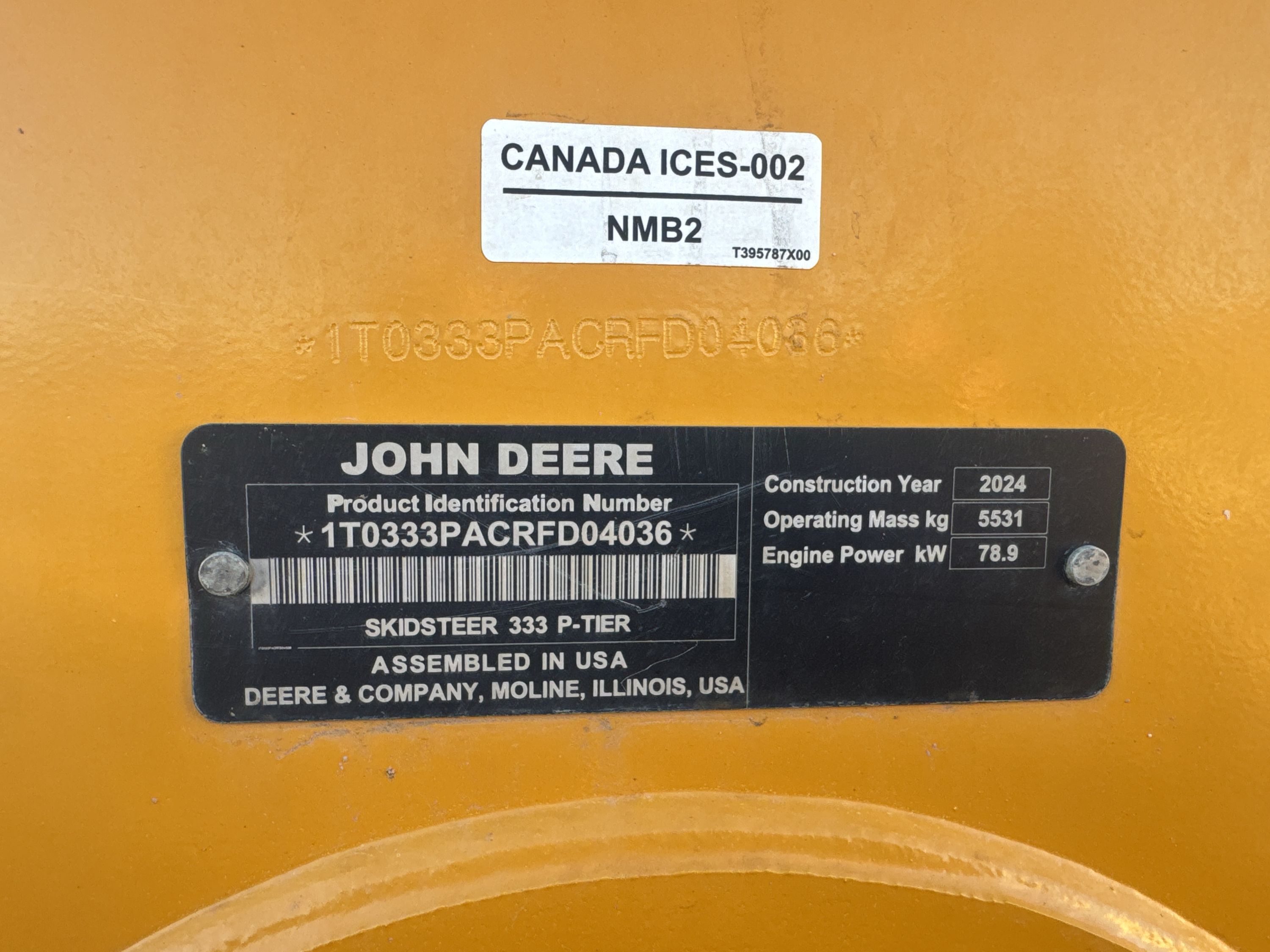 2024 JOHN DEERE 333P Photo 15 Thumbnail