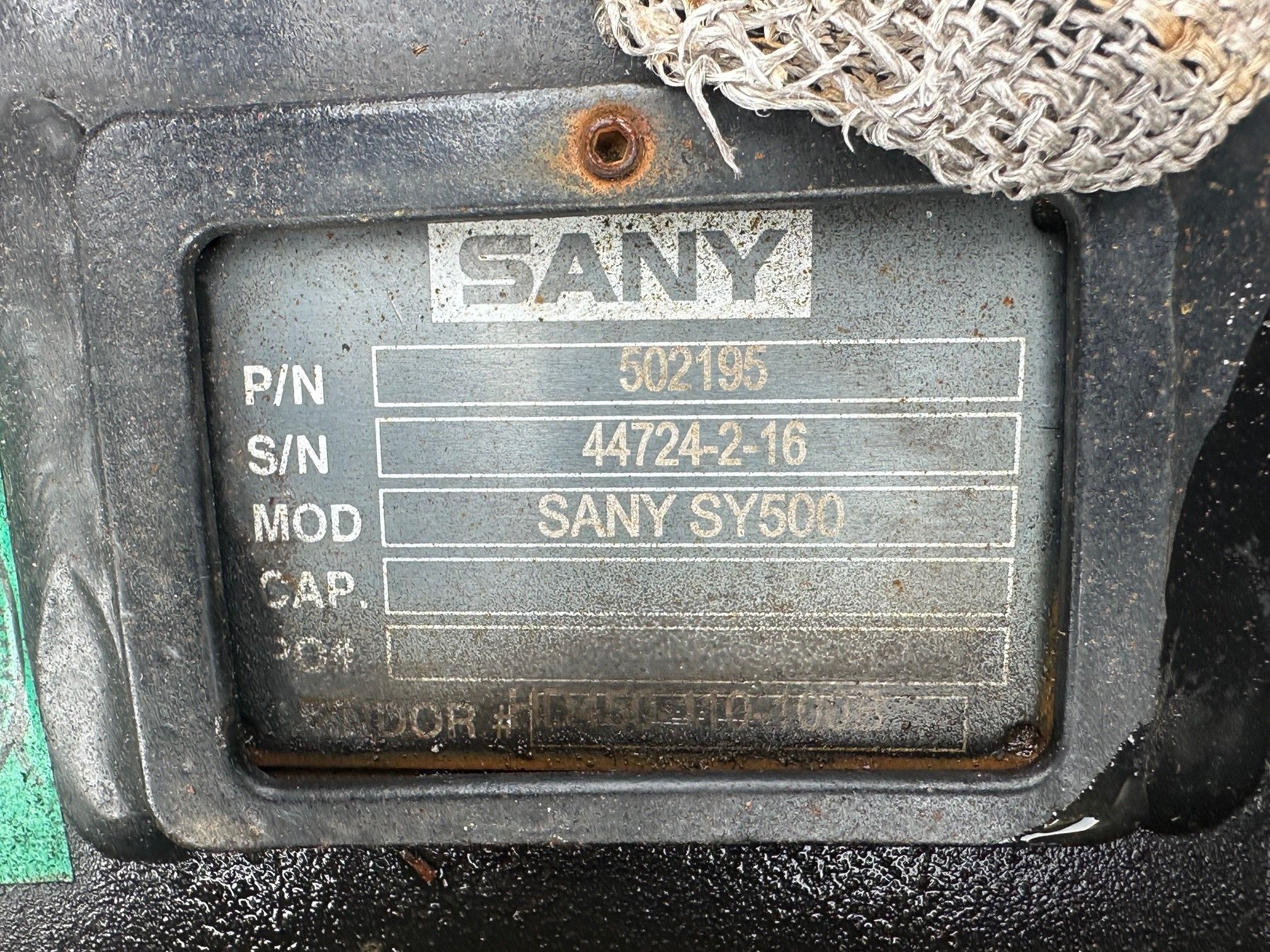 SANY SY500H HYDRAULIC QUICK COUPLER Photo 4 Thumbnail