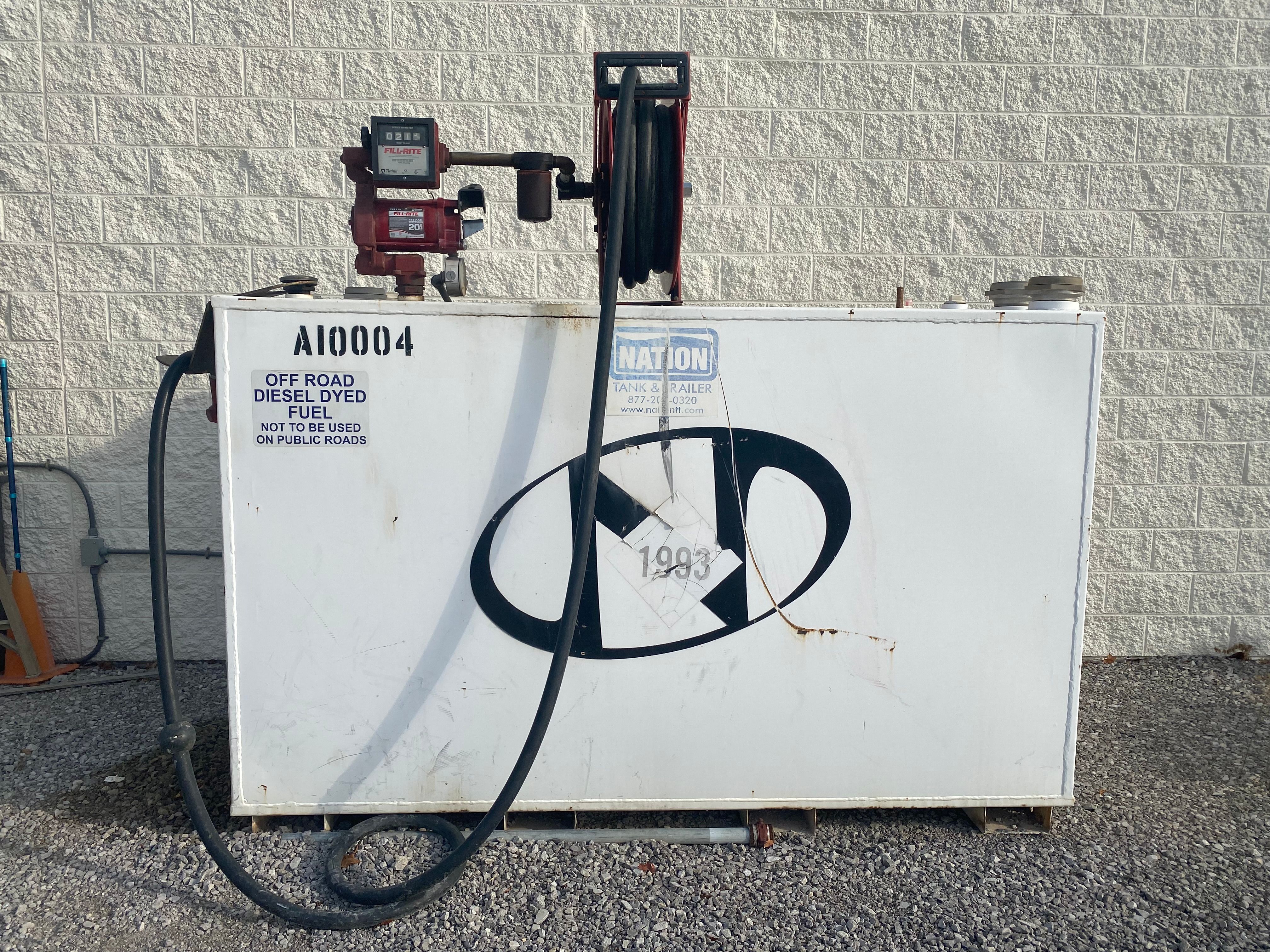 NATION 1,000 GALLON DOUBLE WALL FUEL TANK Photo 1 Thumbnail