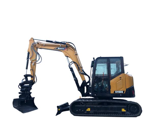 Sany-sy-80u-excavator-for-sale-rental