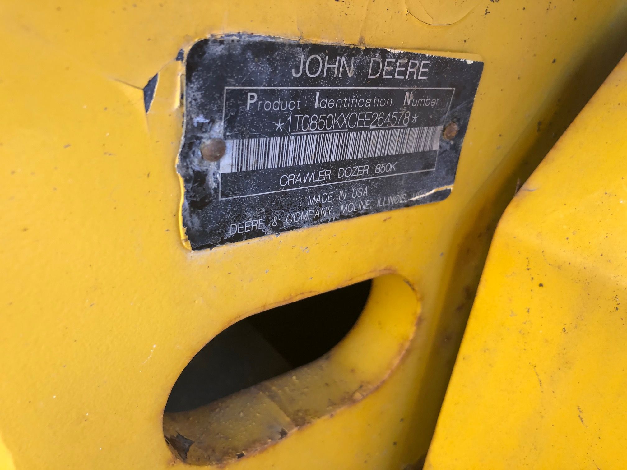 2014 JOHN DEERE 850K LGP Photo 17 Thumbnail