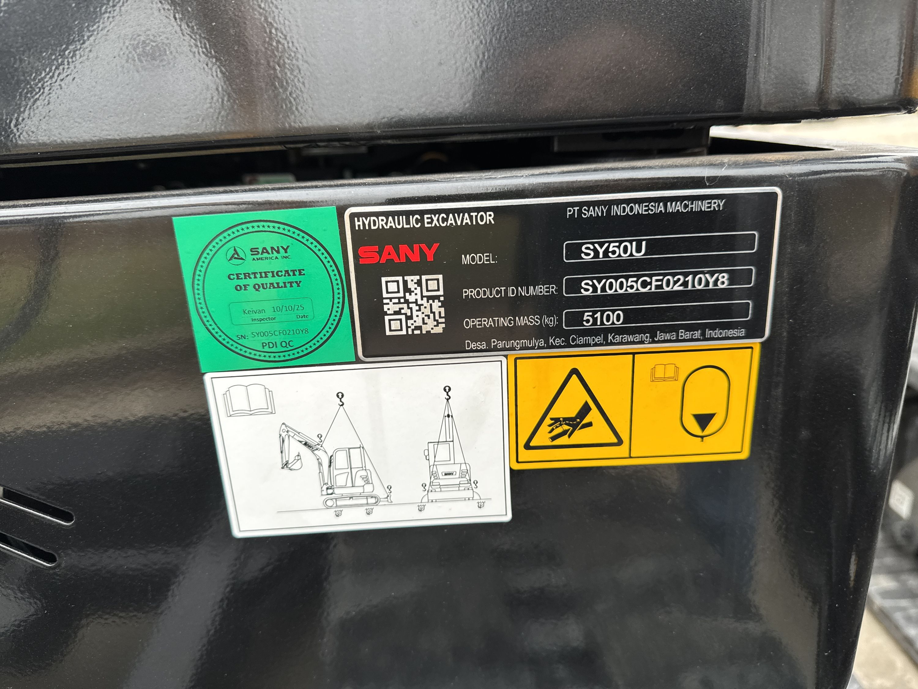 2025 SANY SY50U Photo 20 Thumbnail