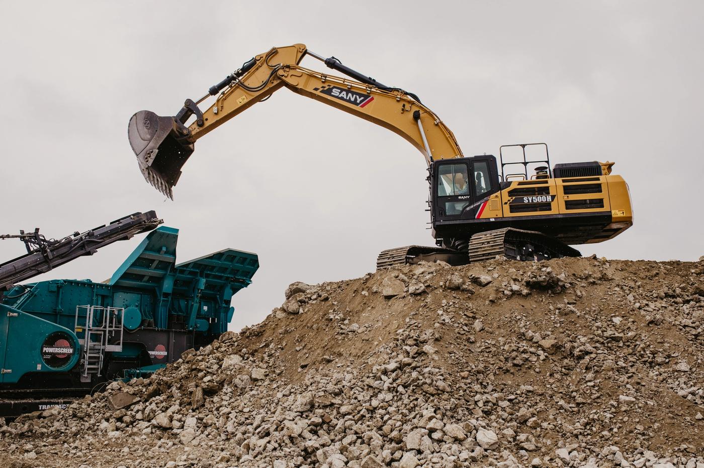 Machinery-in-action - Background Image