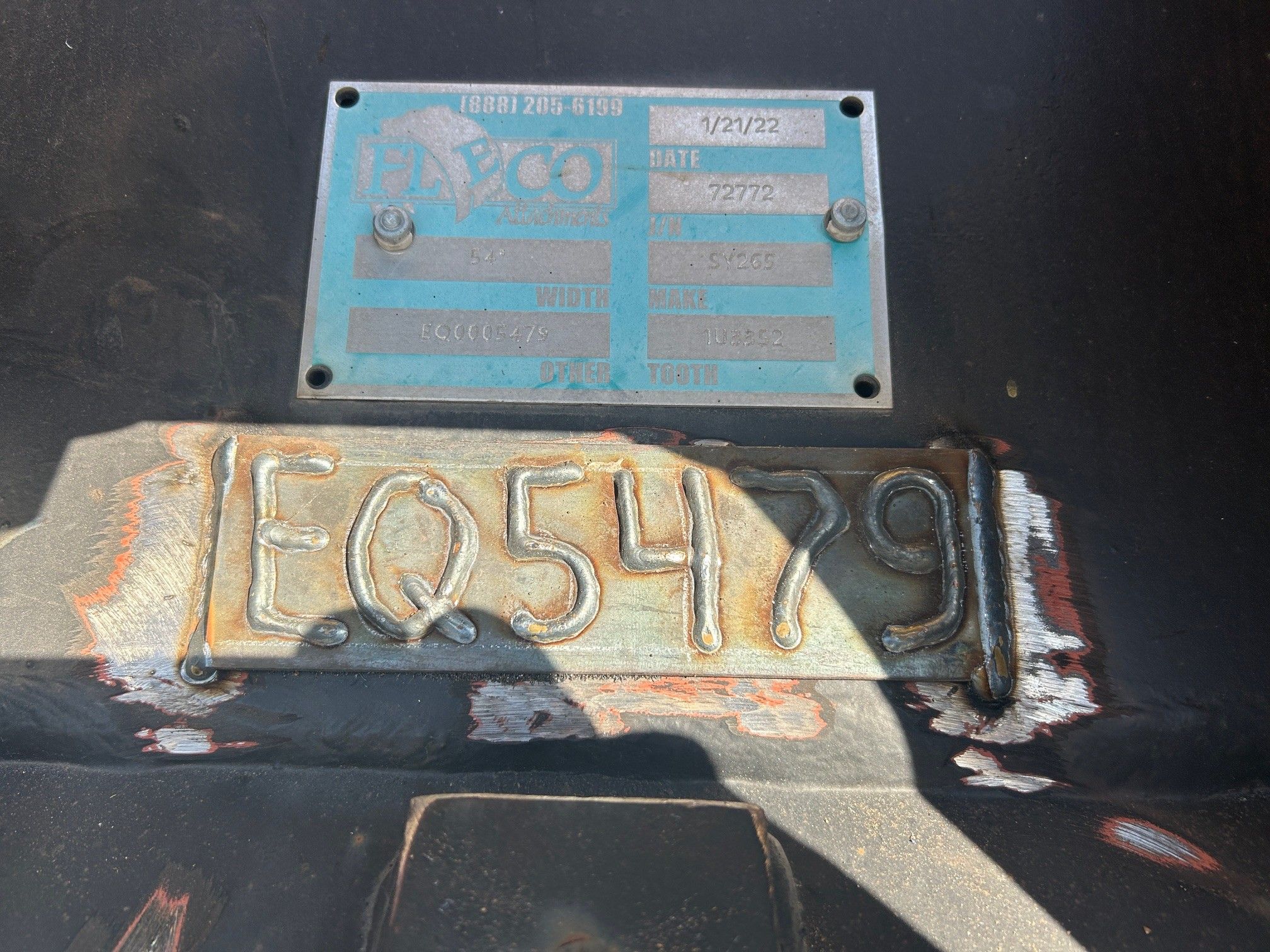 54" BUCKET FOR SY265C Photo 5 Thumbnail