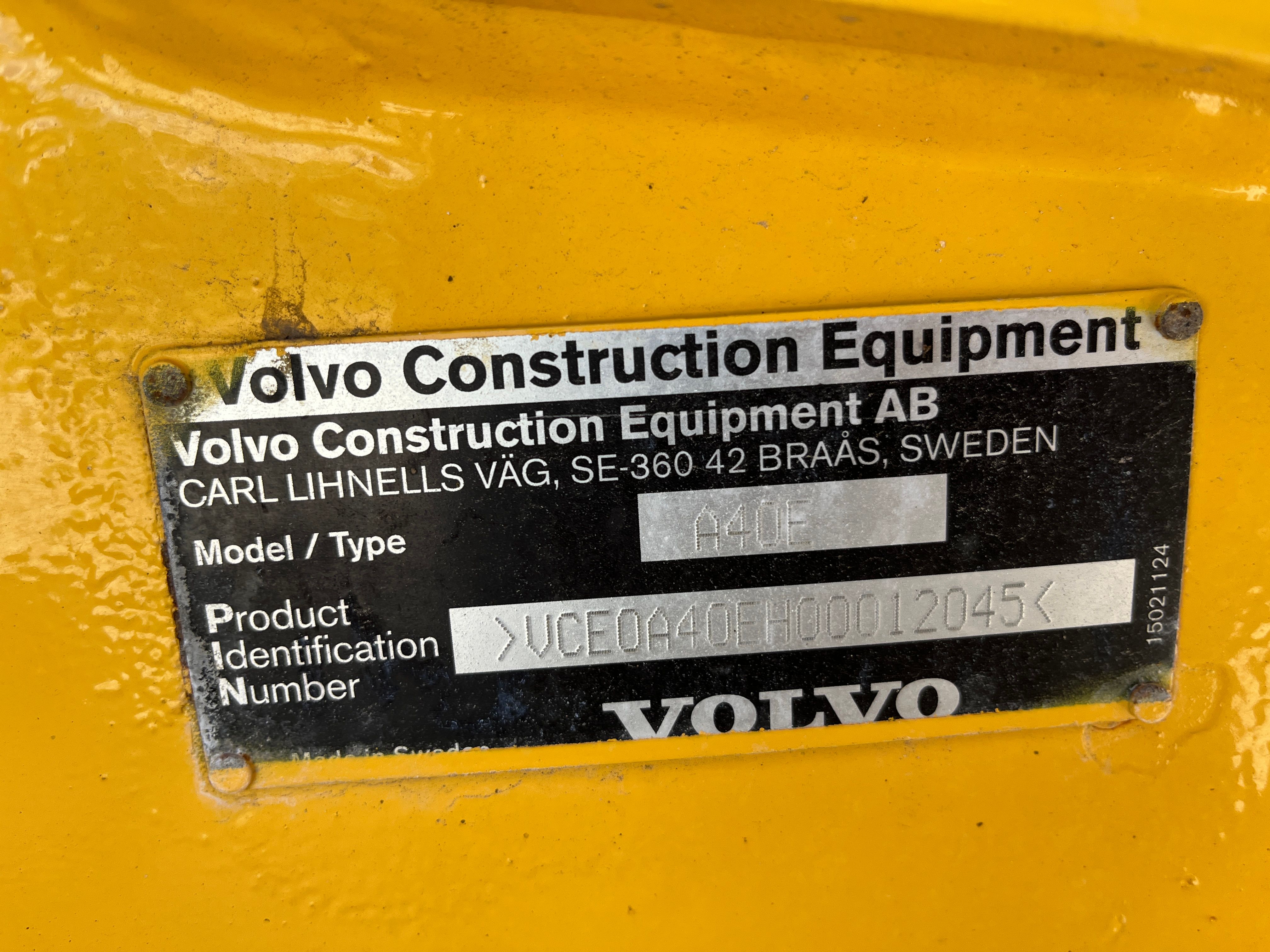 2008 VOLVO A40E Photo 17 Thumbnail