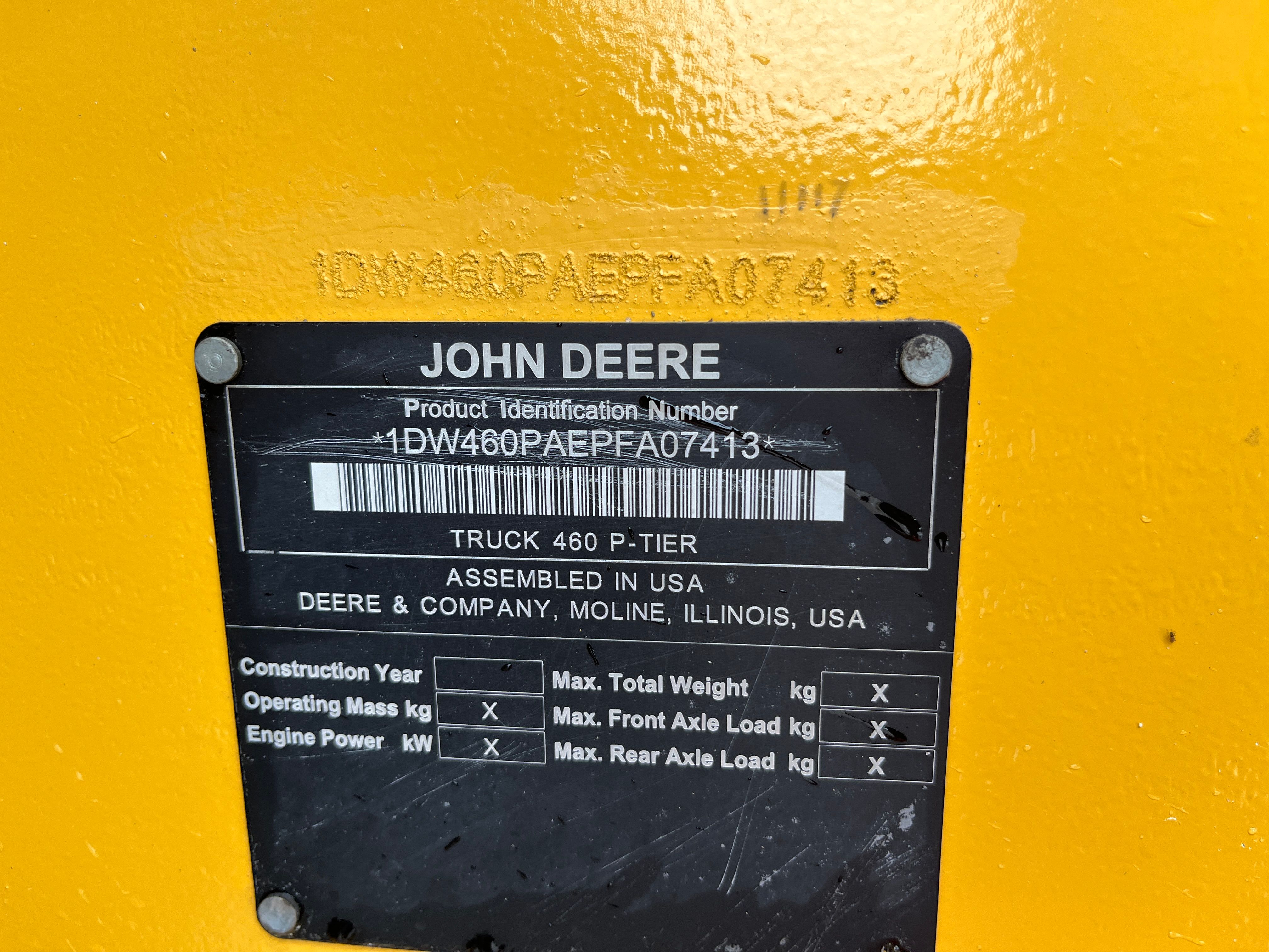 2023 JOHN DEERE 460P Photo 16 Thumbnail