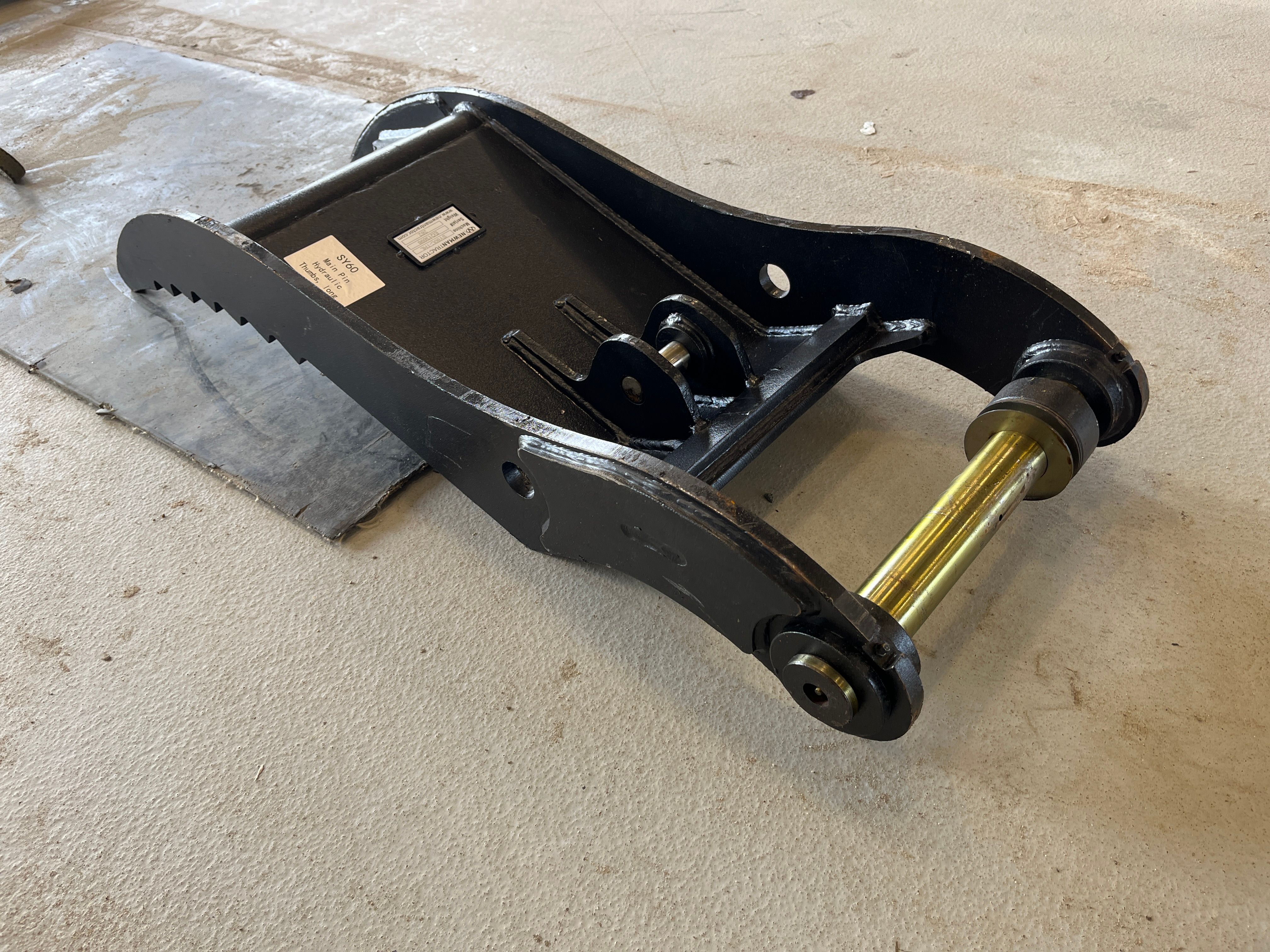 LONG THUMB (QUICK COUPLER) FOR SY60U Photo 2 Thumbnail