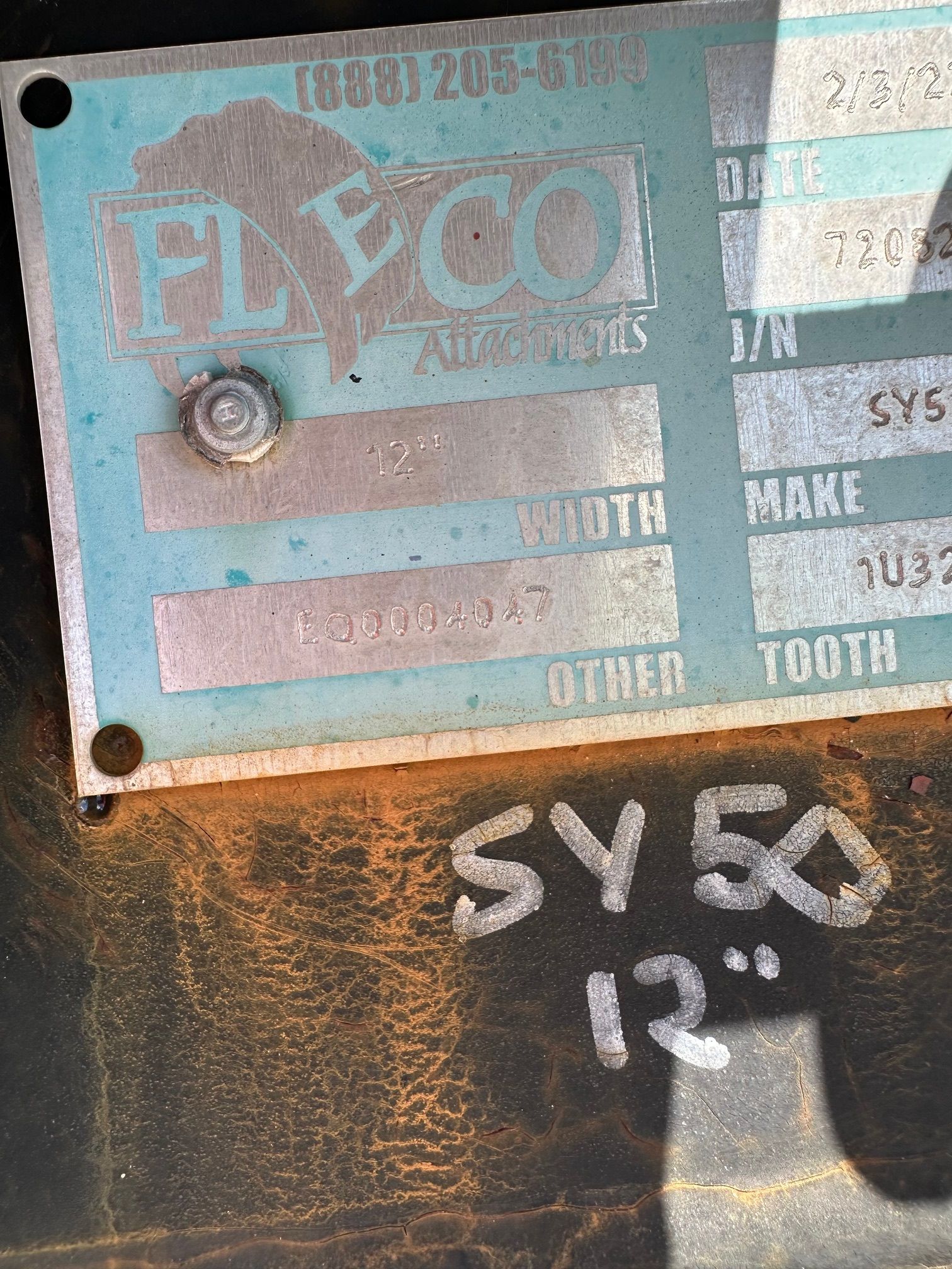 12" BUCKET FOR SY50U Photo 5 Thumbnail