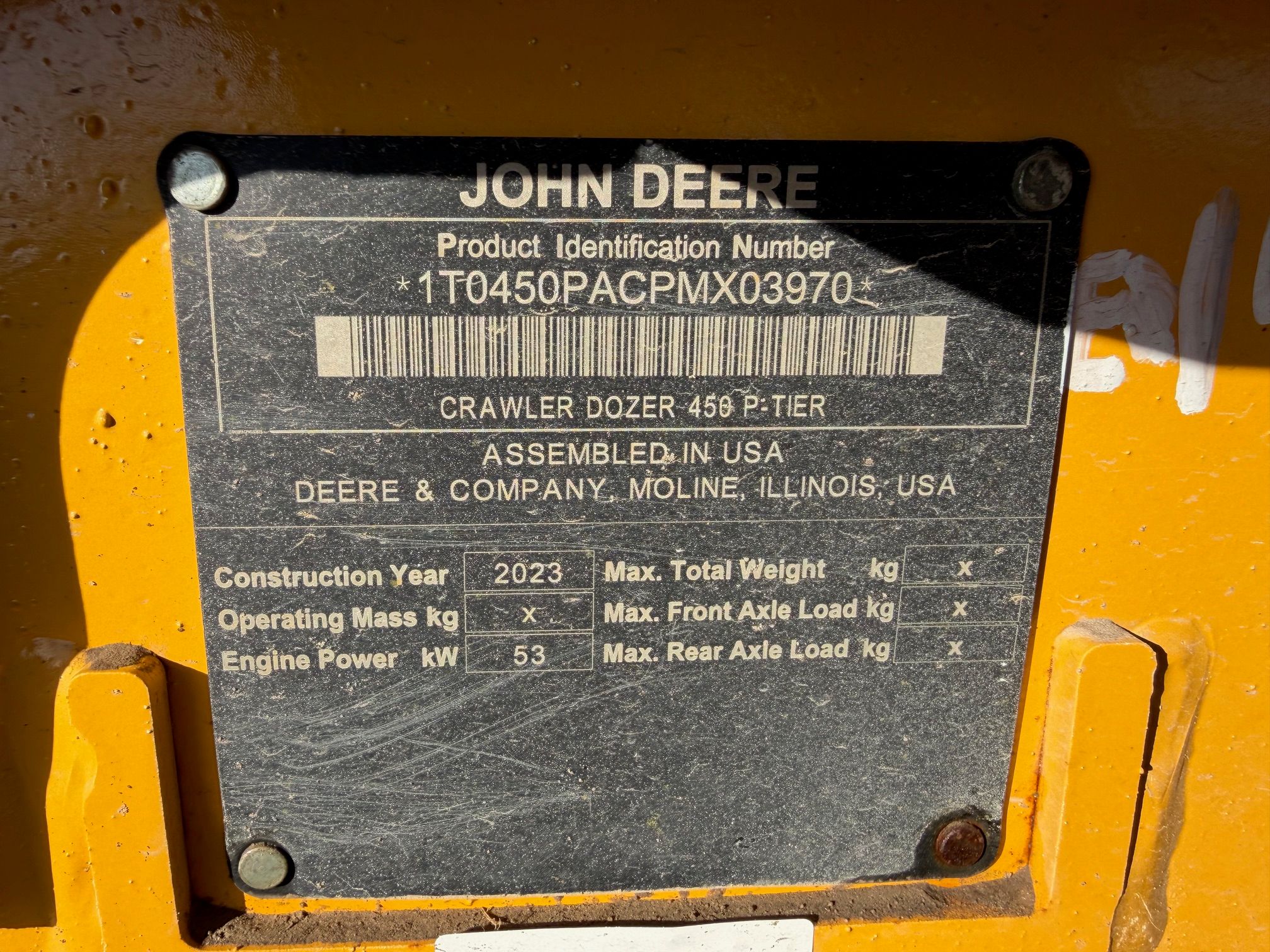 2023 JOHN DEERE 450P LGP Photo 11 Thumbnail