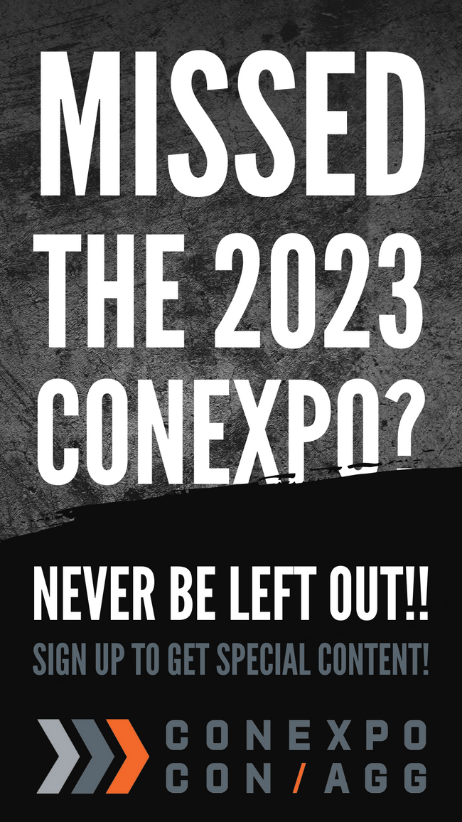 missed the 2023 conexpo?