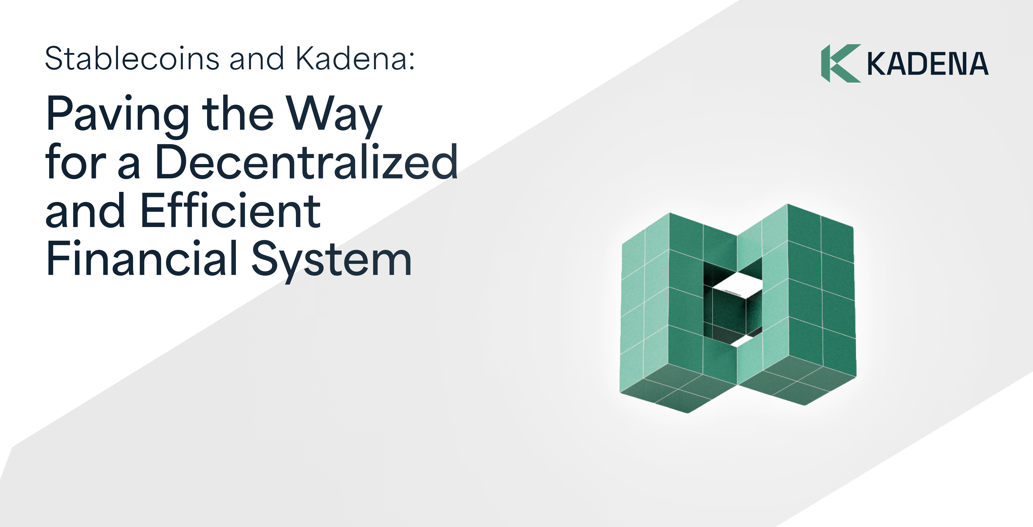 Stablecoins and Kadena: Paving the Way for a Decentralized and Efficient  Financial System | Kadena