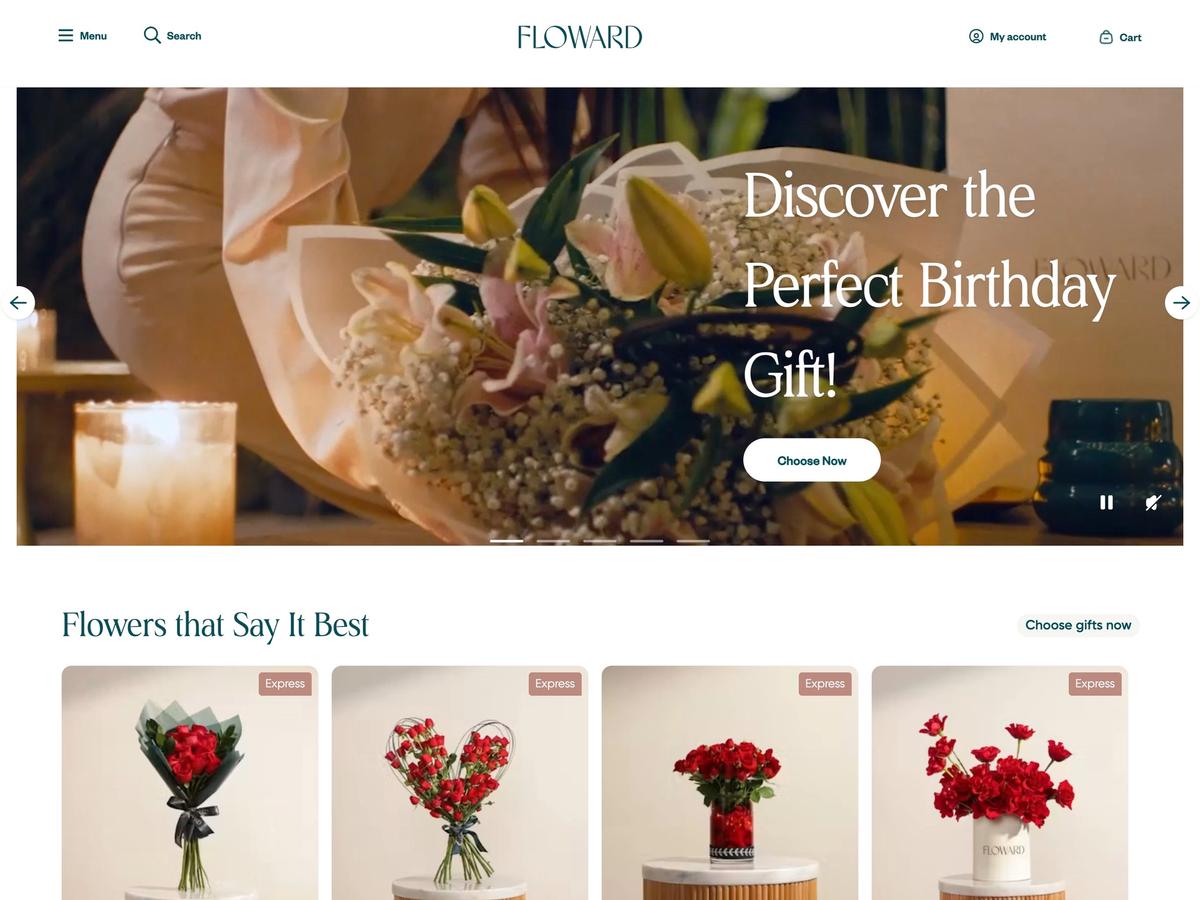 Floward Kuwait storefront