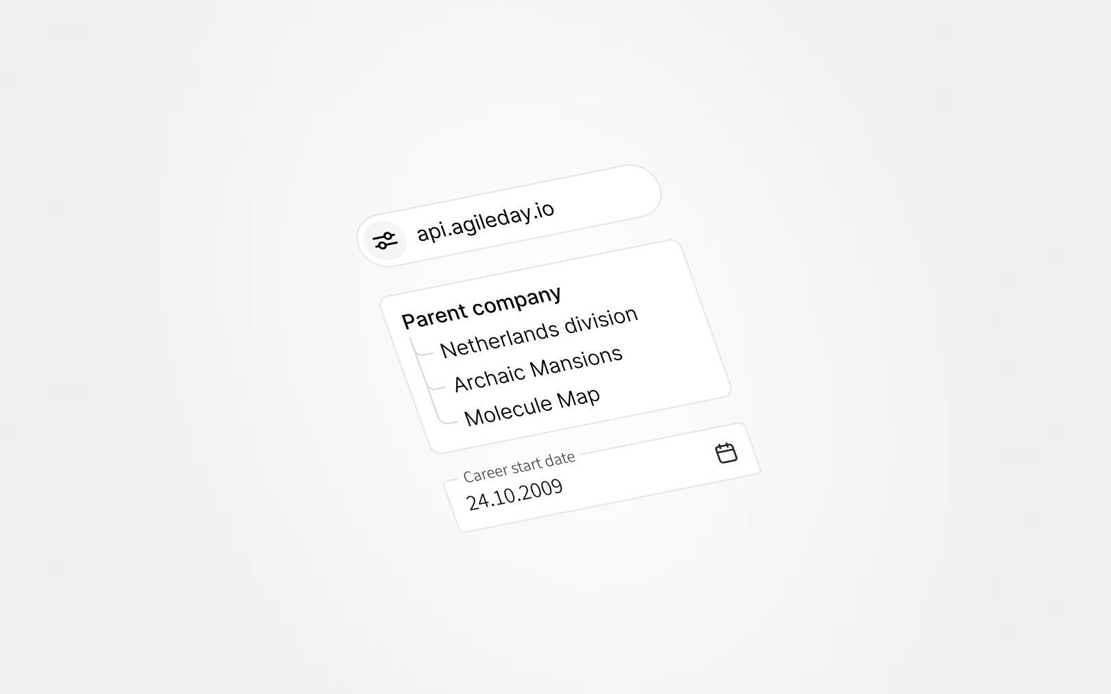 Updated API docs, company parent structure through API, career start date, and more.