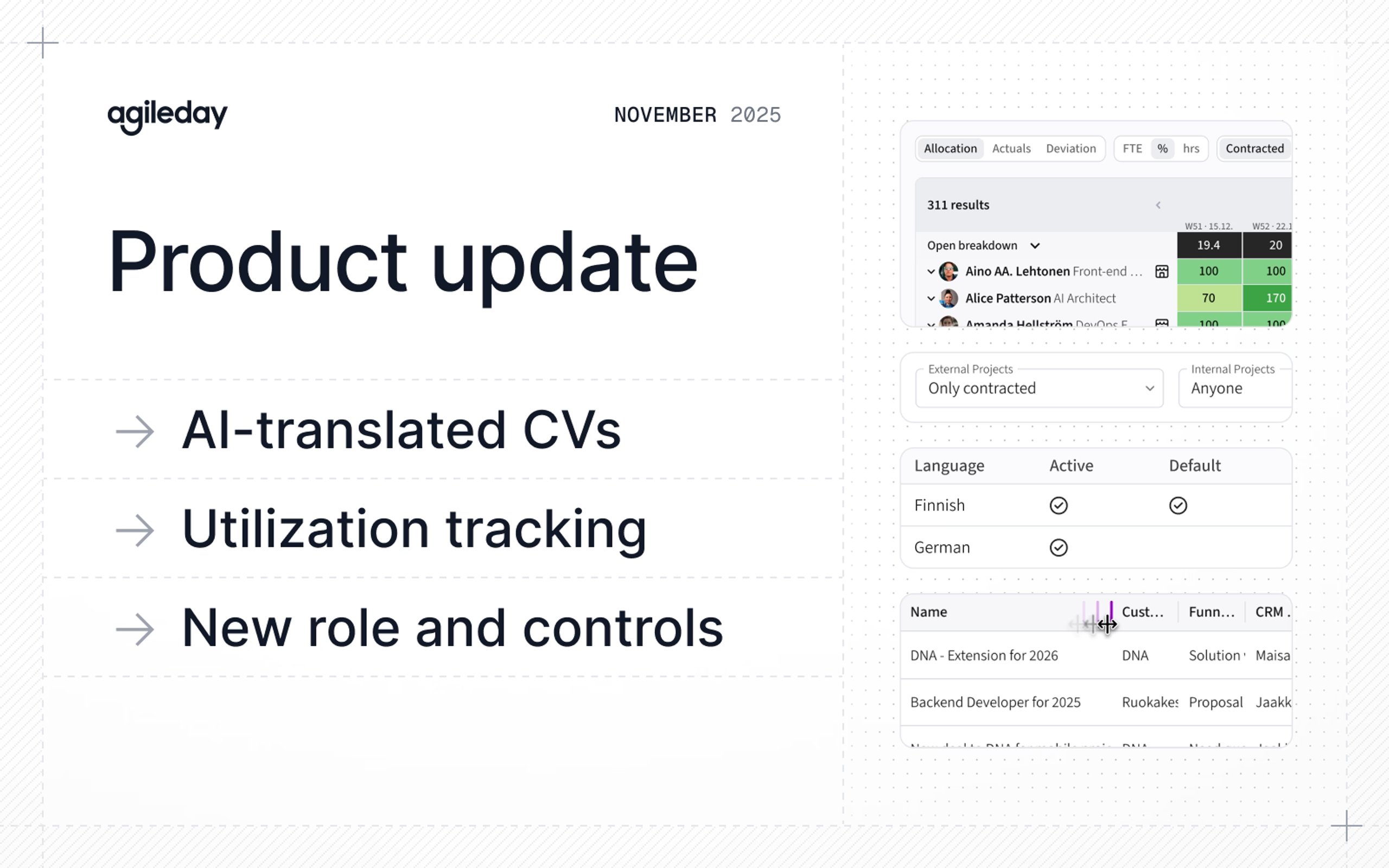 Product update: November 2025