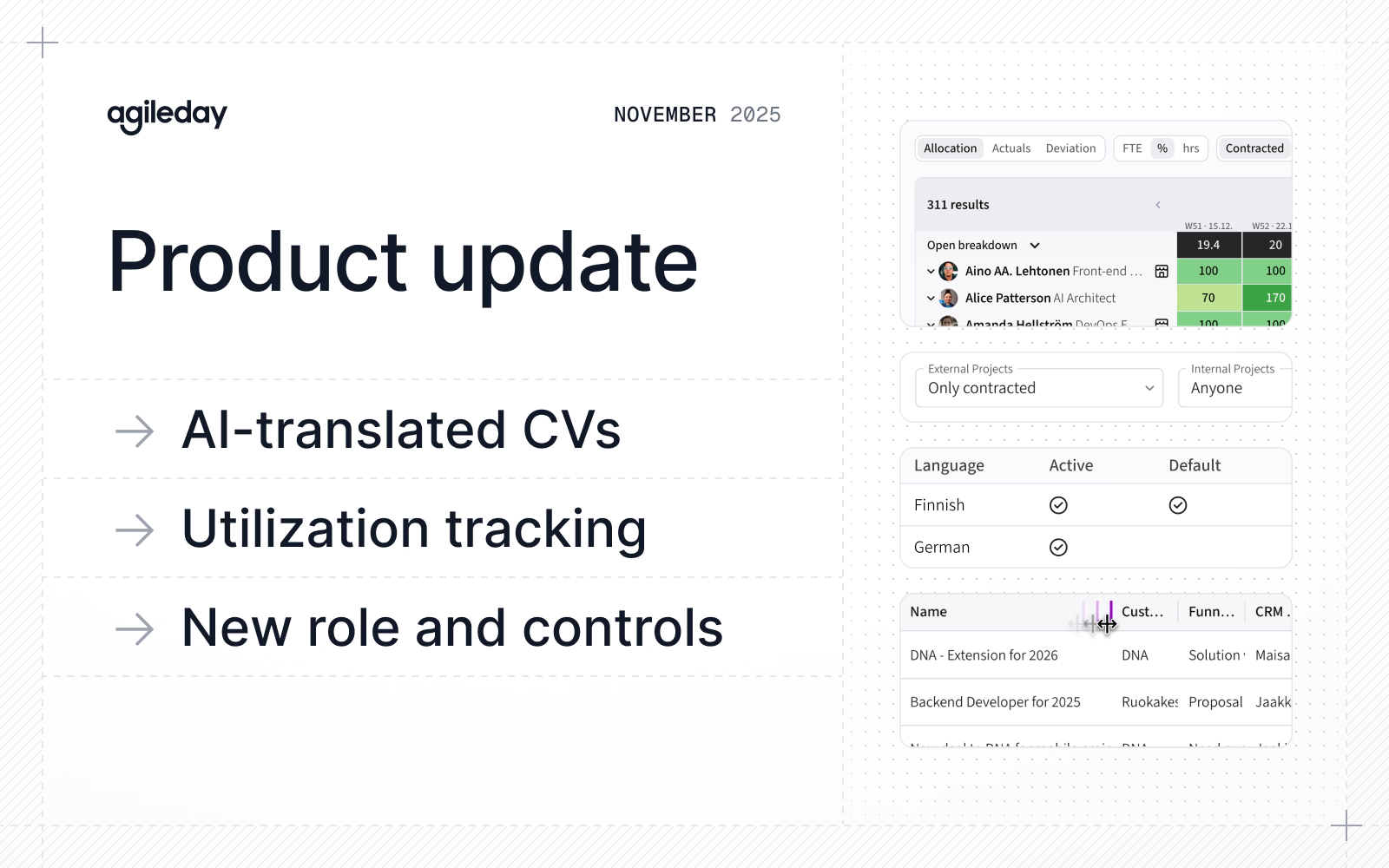 Product update: November 2025