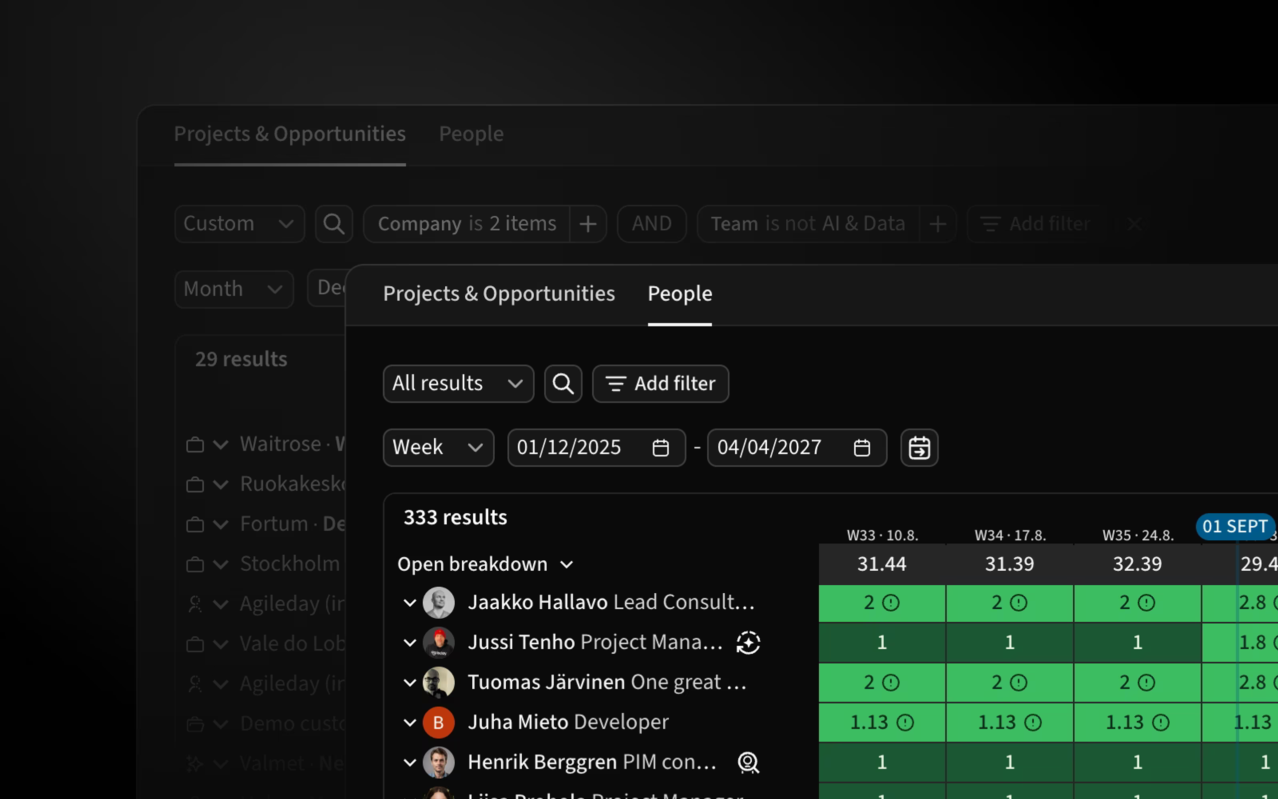 New allocation views allow for greater visibility and management opportunities