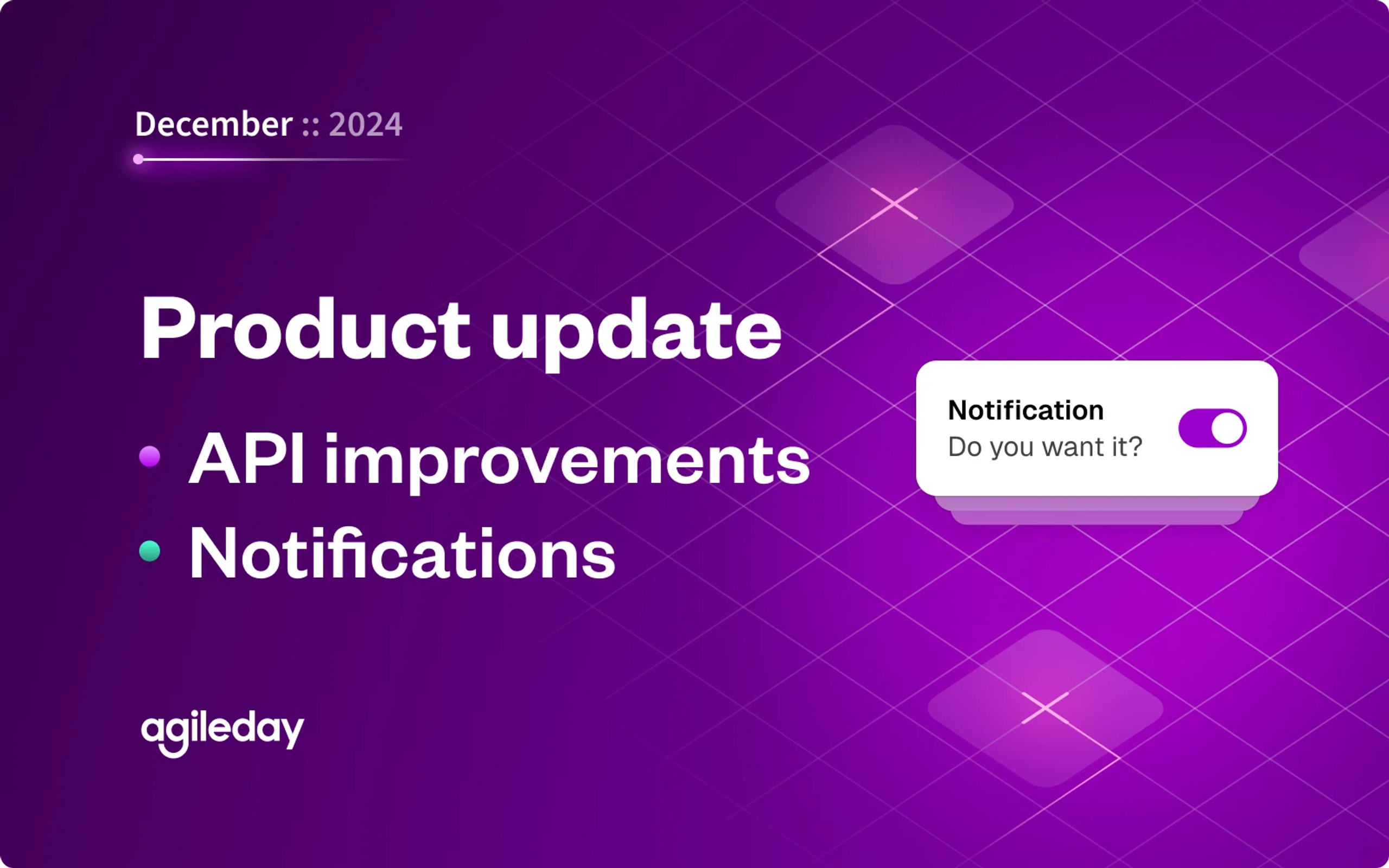 Product update: December 2024