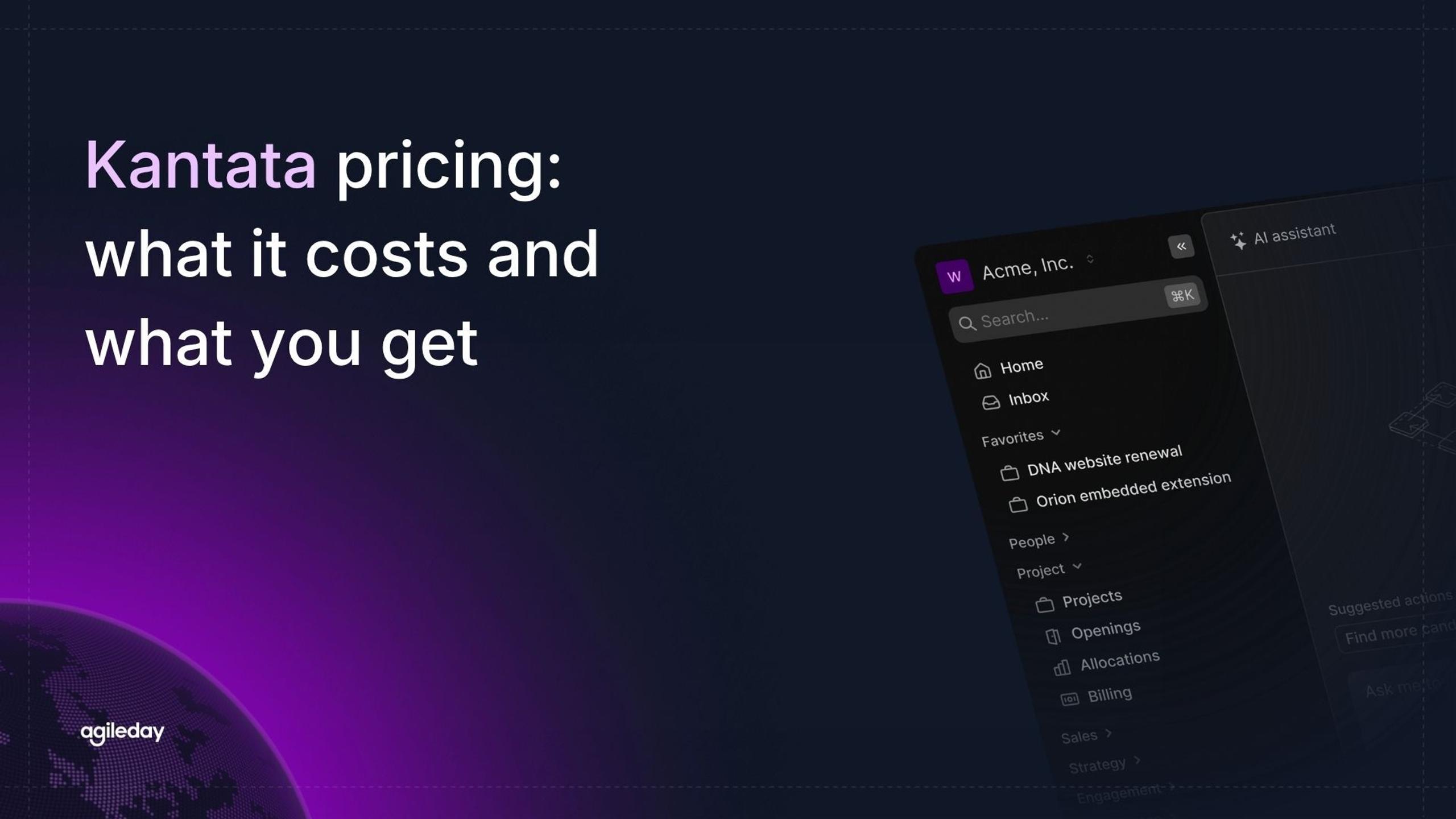 Kantata pricing: What it costs and what you get